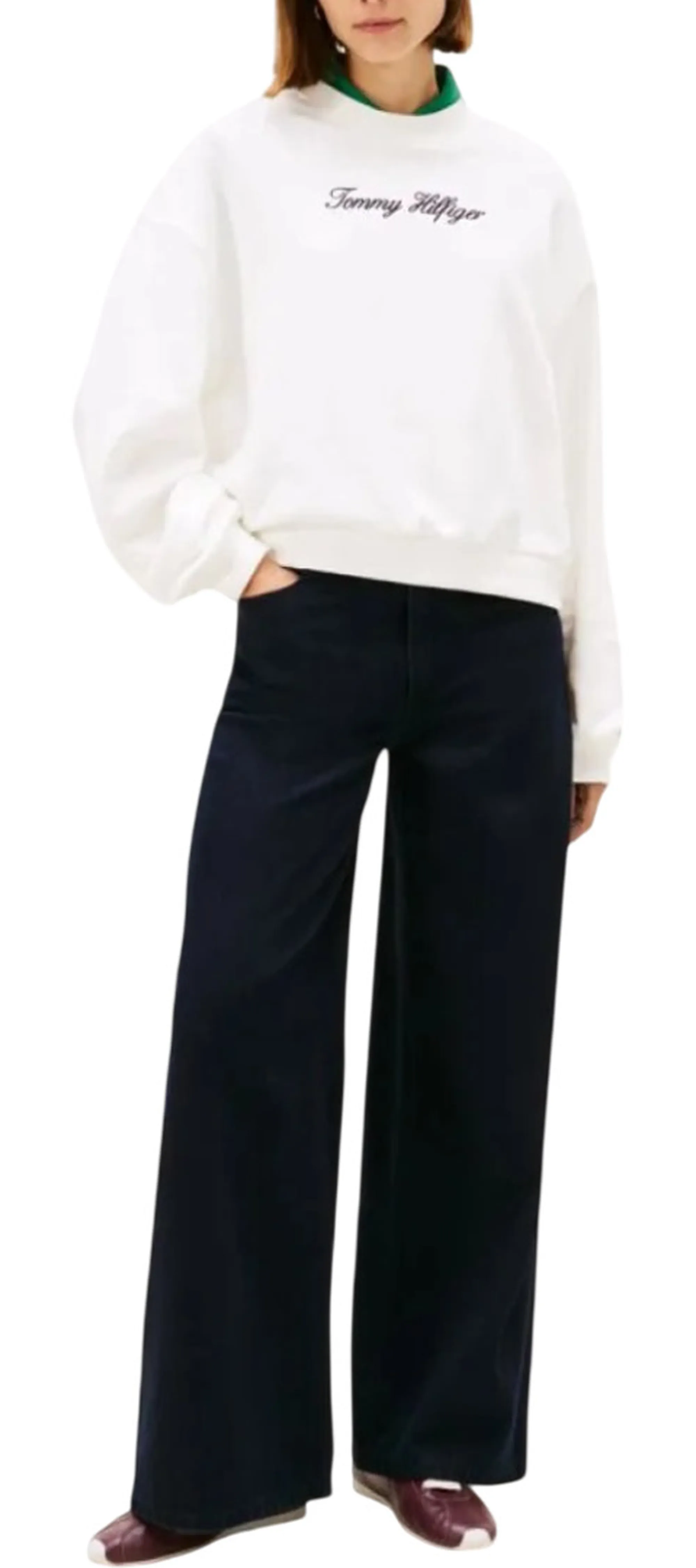 Tommy Hilfiger Felpa Bianco Ww0Ww48783 170410