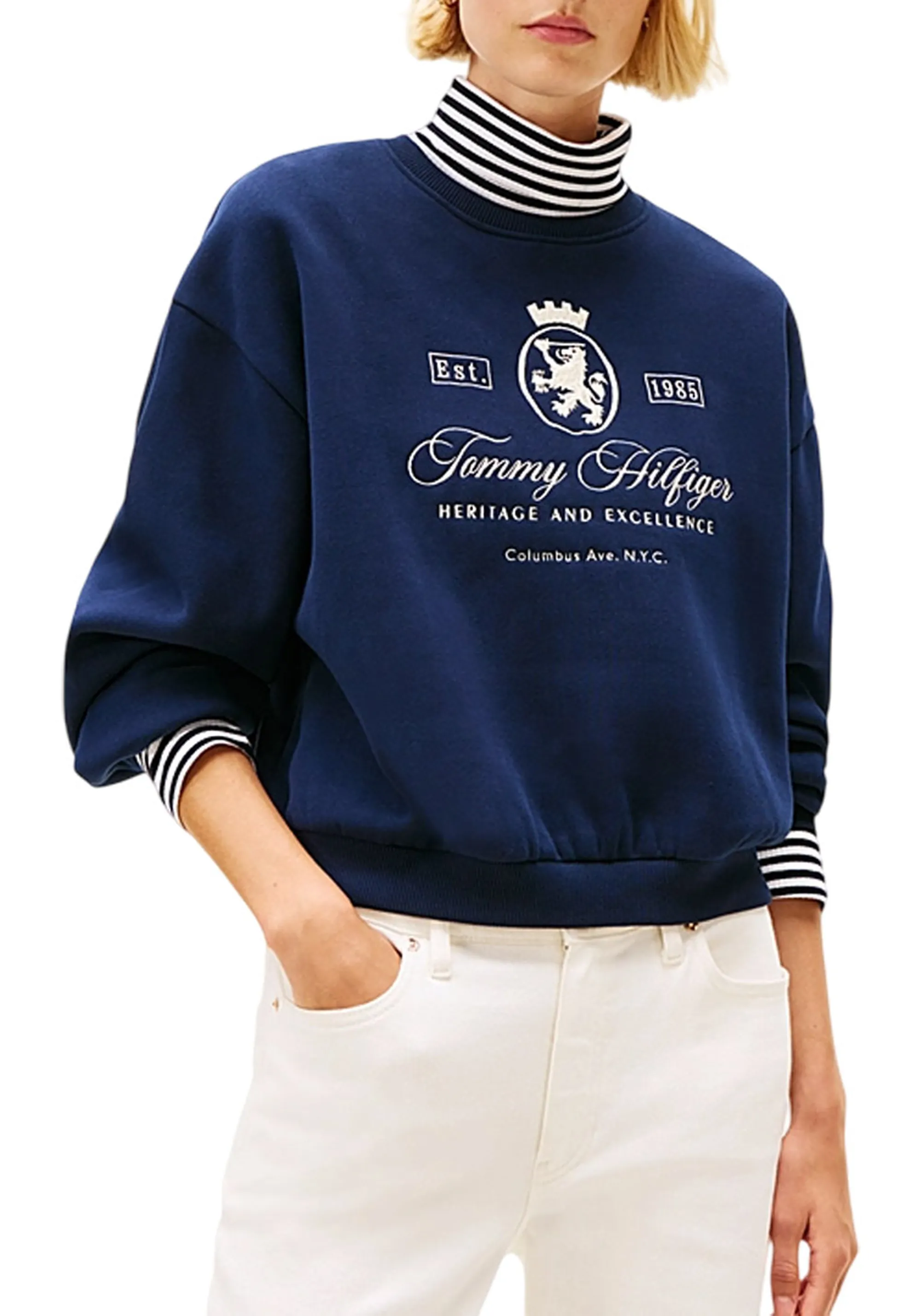 Tommy Hilfiger B'Sweatshirt ' Blu Ww0Ww46128 164219