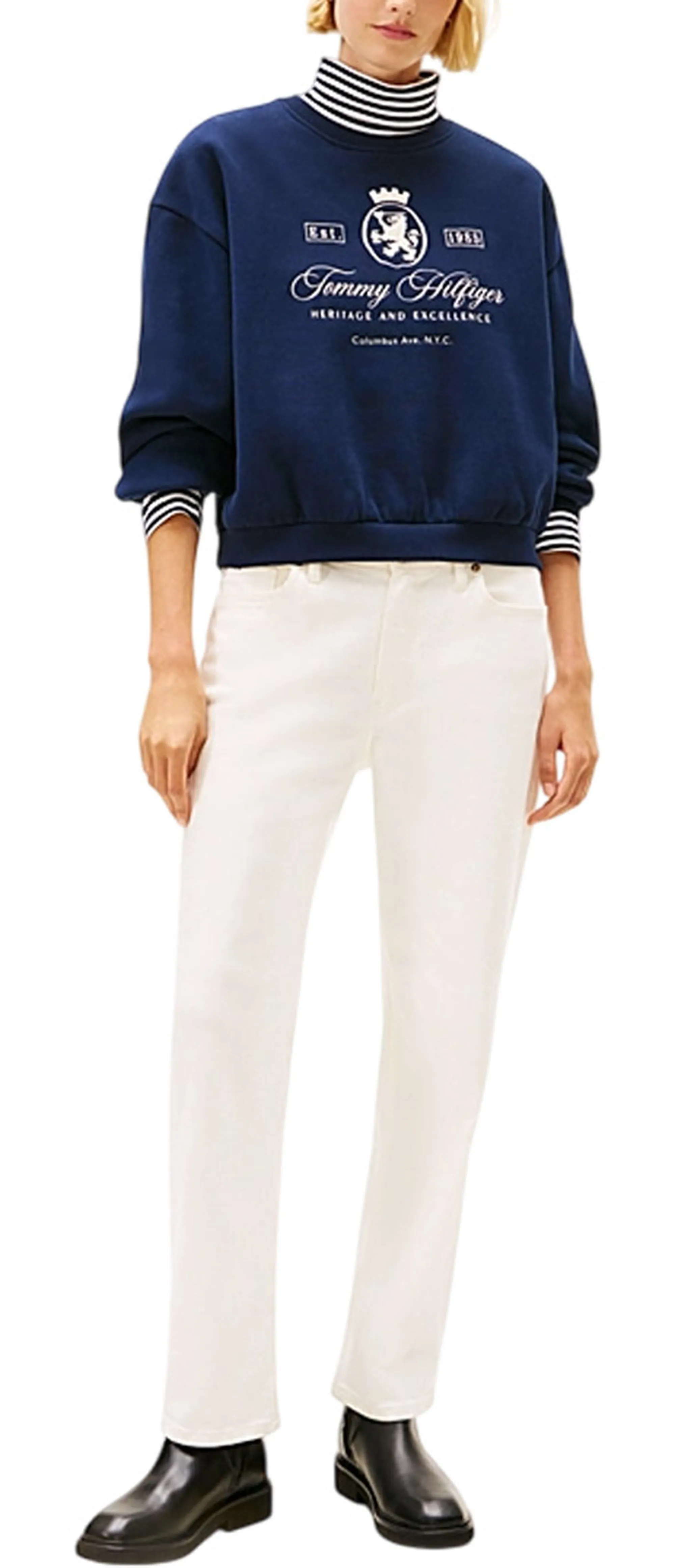 Tommy Hilfiger B'Sweatshirt ' Blu Ww0Ww46128 164220