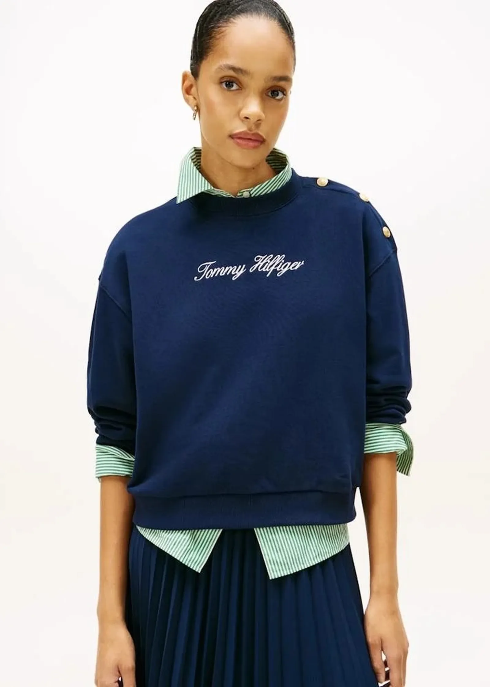 Tommy Hilfiger Felpa Blu Ww0Ww48783 169749