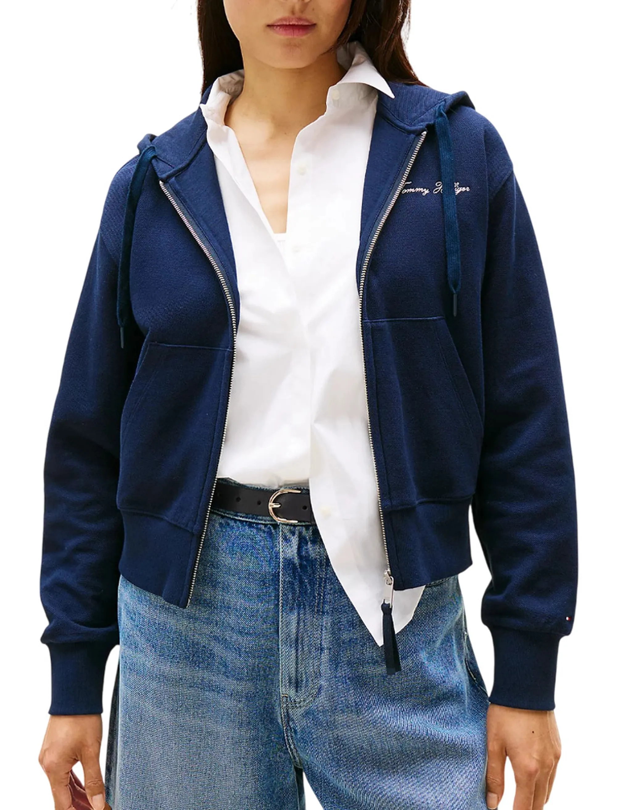 Tommy Hilfiger B'Hoodie' Navy Ww0Ww45742 155403