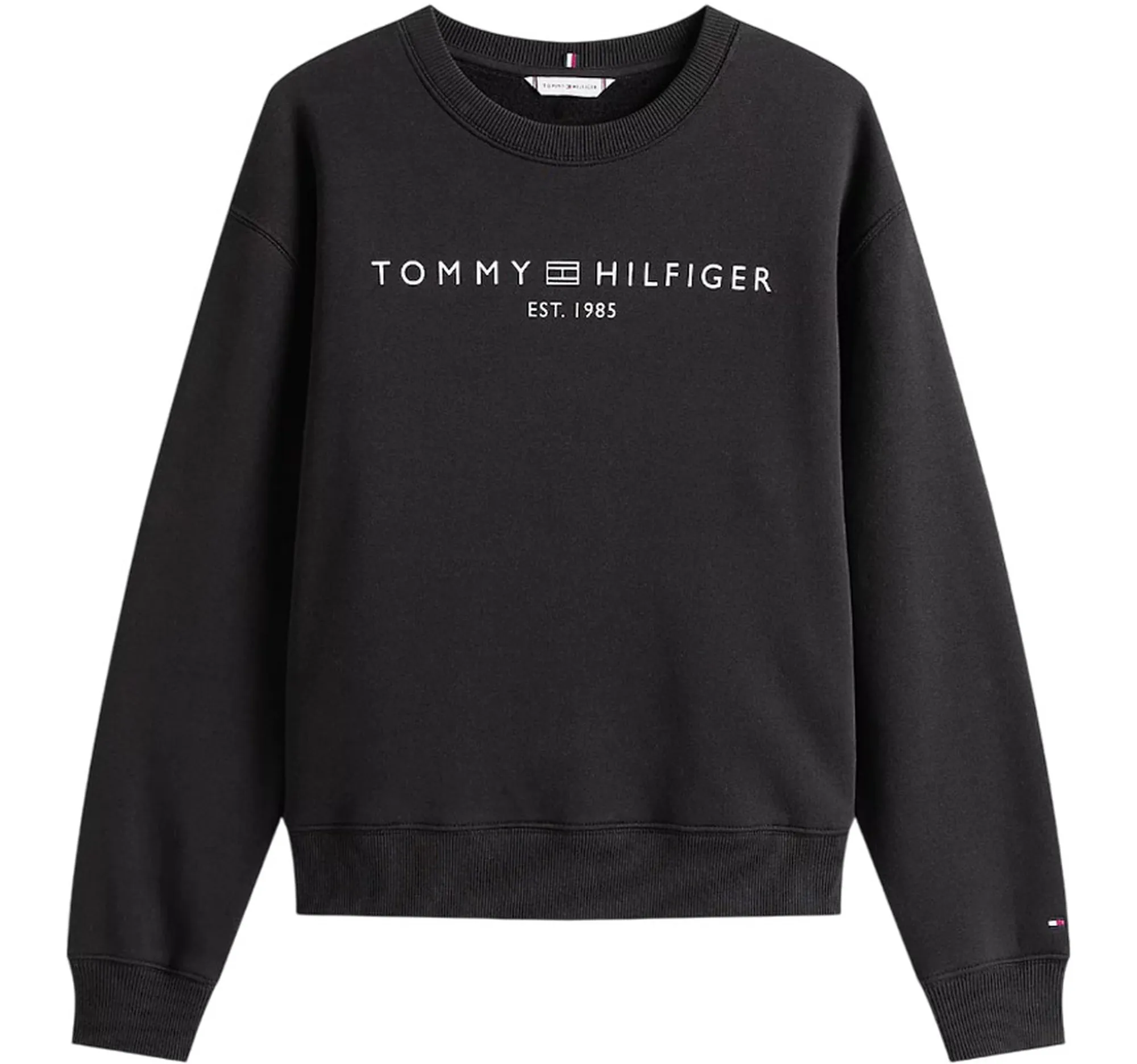 Tommy Hilfiger Felpa Nero Ww0Ww39791 155726