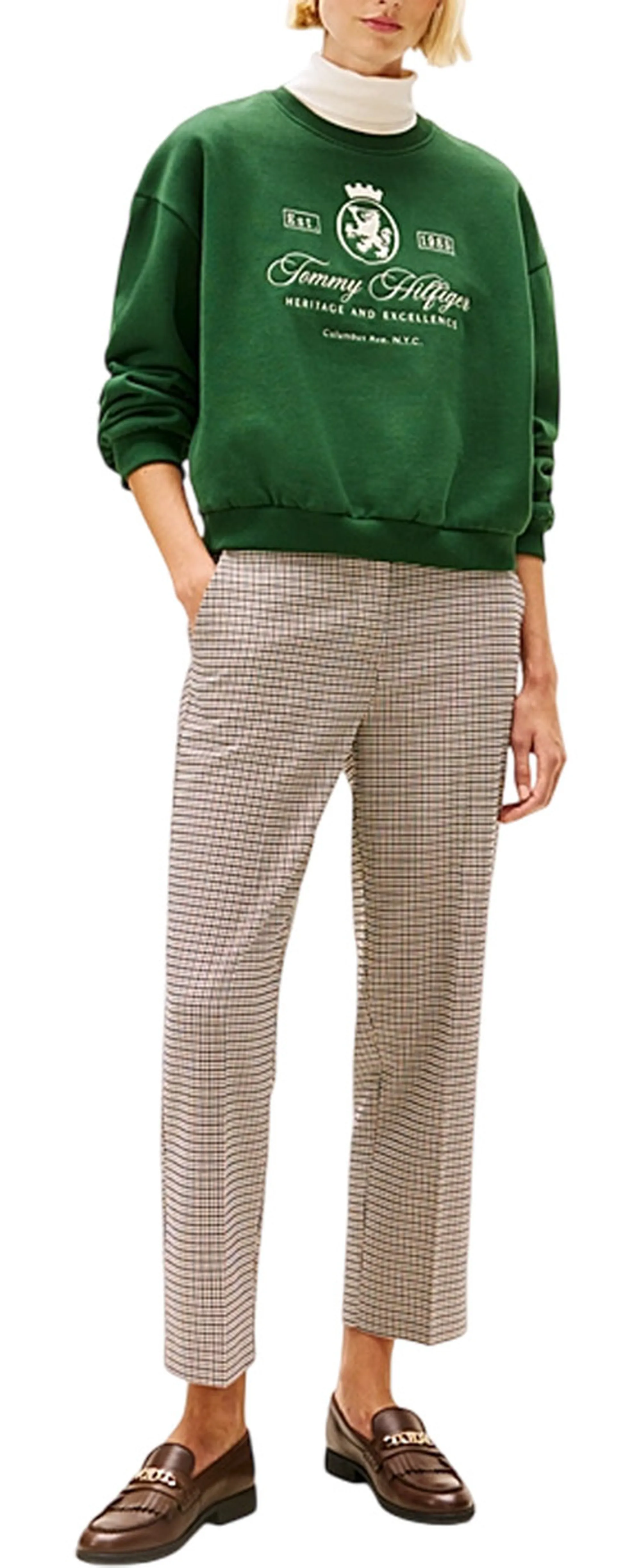 Tommy Hilfiger B'Sweatshirt ' Green Ww0Ww46128 164293