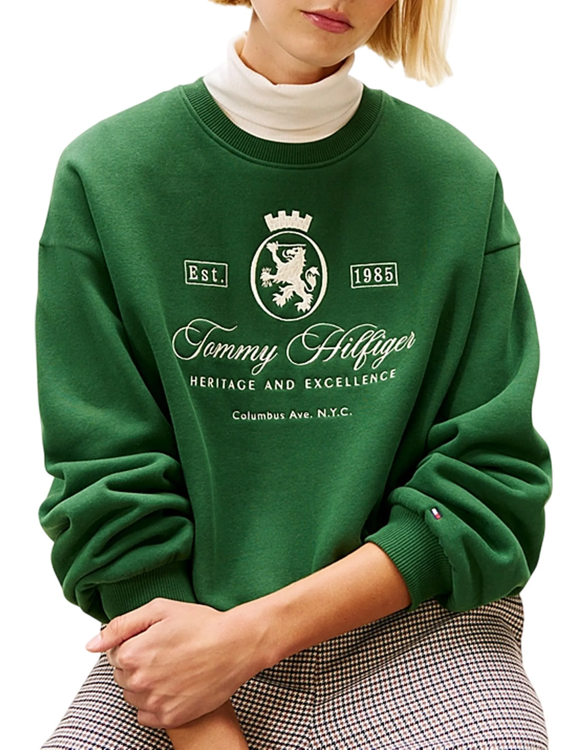 Tommy Hilfiger B'Sweatshirt ' Green Ww0Ww46128 164299