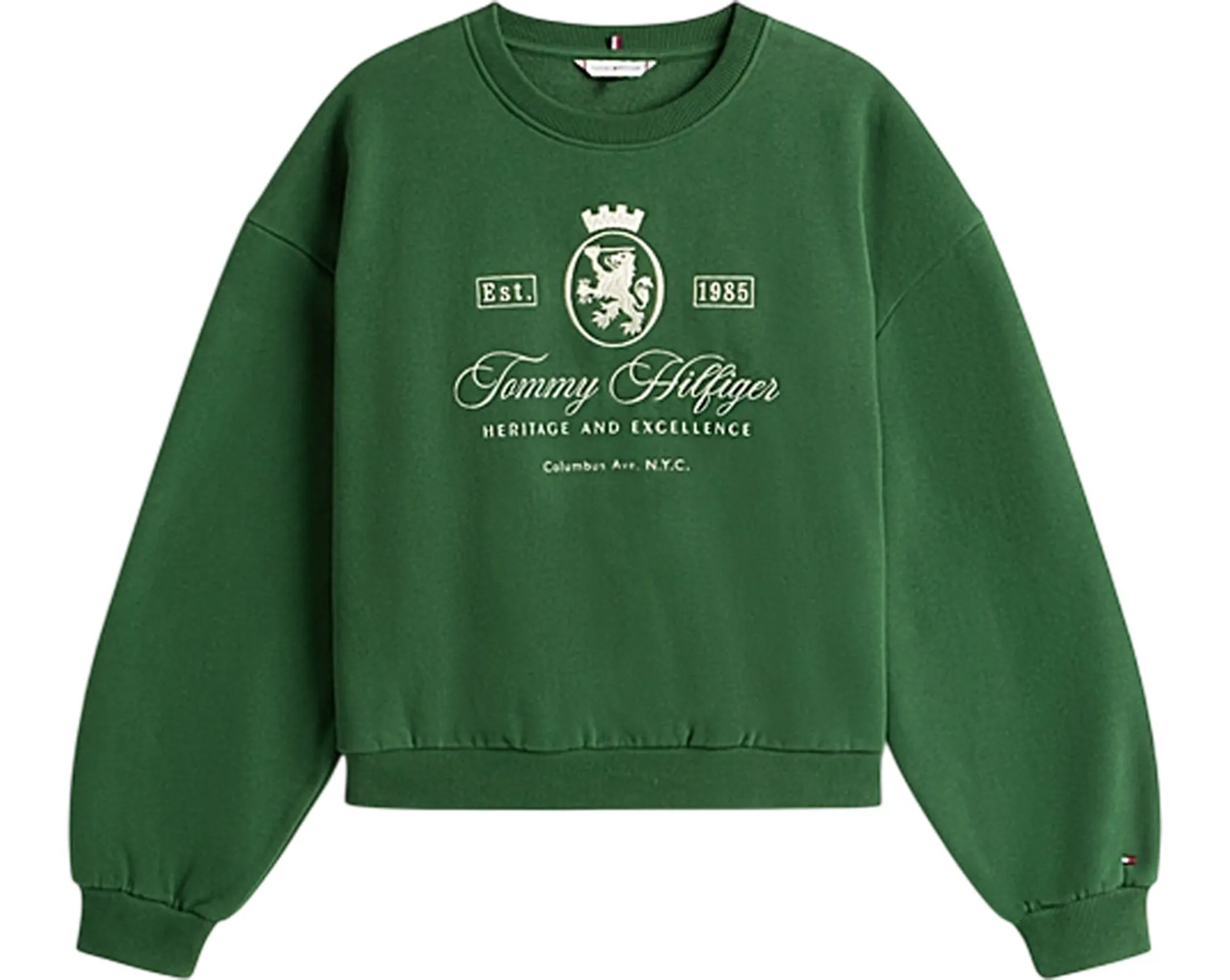 Tommy Hilfiger B'Sweatshirt ' Green Ww0Ww46128 164300