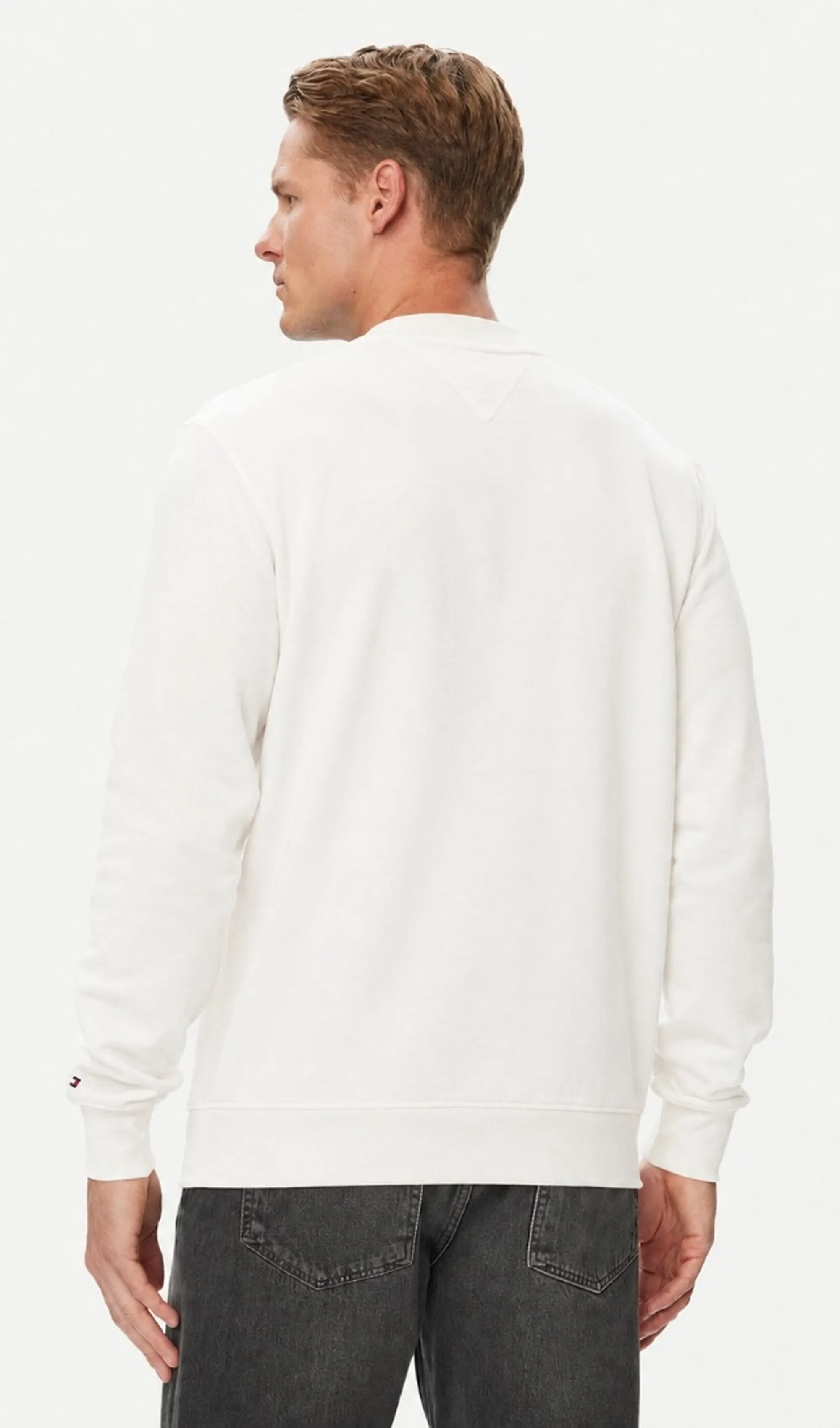 Tommy Hilfiger Felpa 1985 In Spugna Bianco Mw0Mw44938 191583