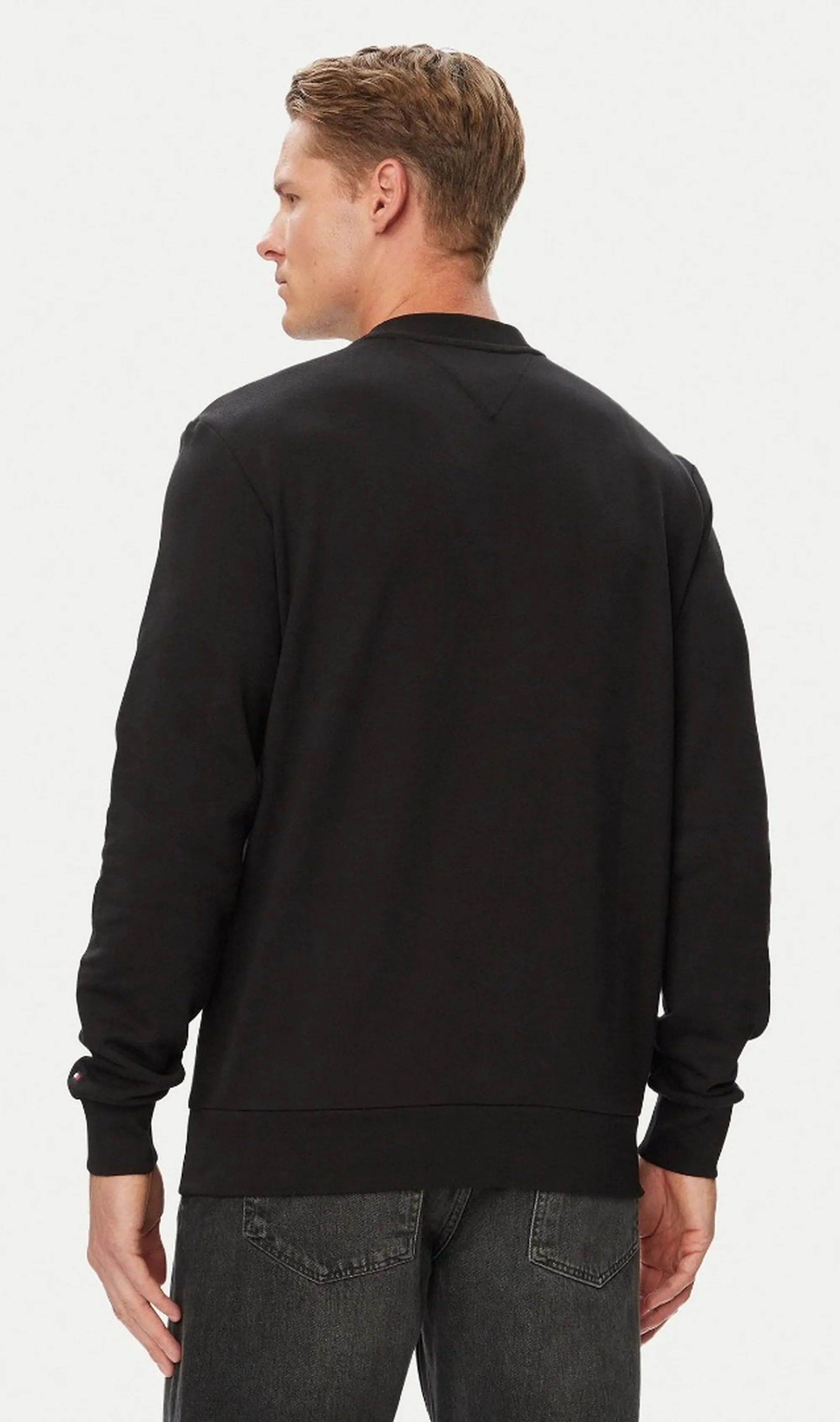 Tommy Hilfiger Felpa 1985 In Spugna Nero Mw0Mw44938 191576