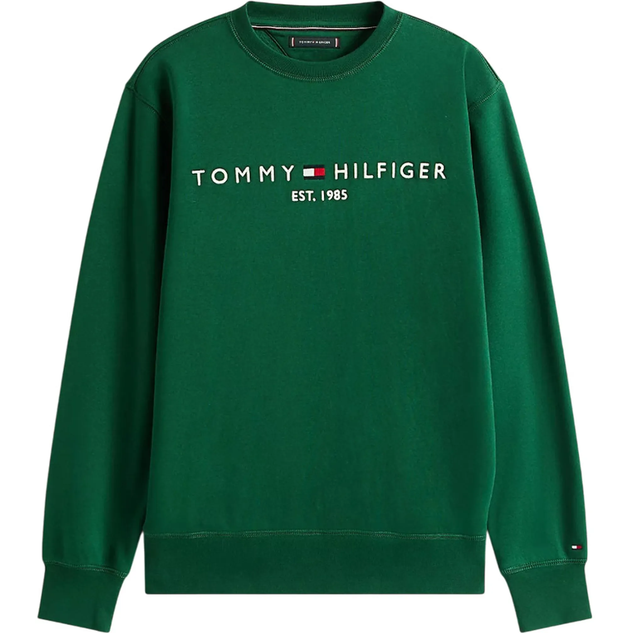 Tommy Hilfiger Felpa Con Logo Verde Mw0Mw11596 157127