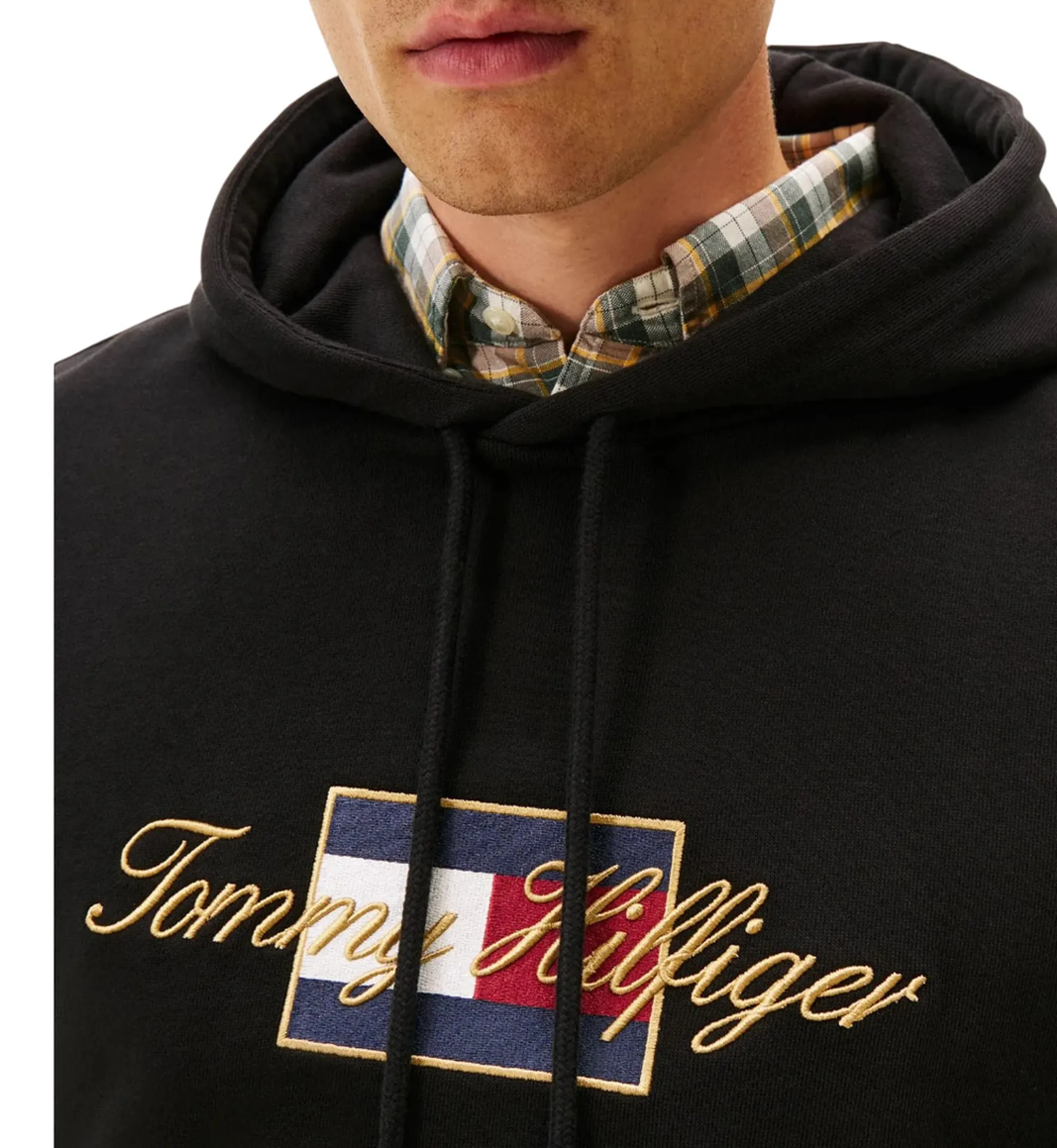 Tommy Hilfiger B'Icon Gold Sweatshirt' Black Mw0Mw41502 155147