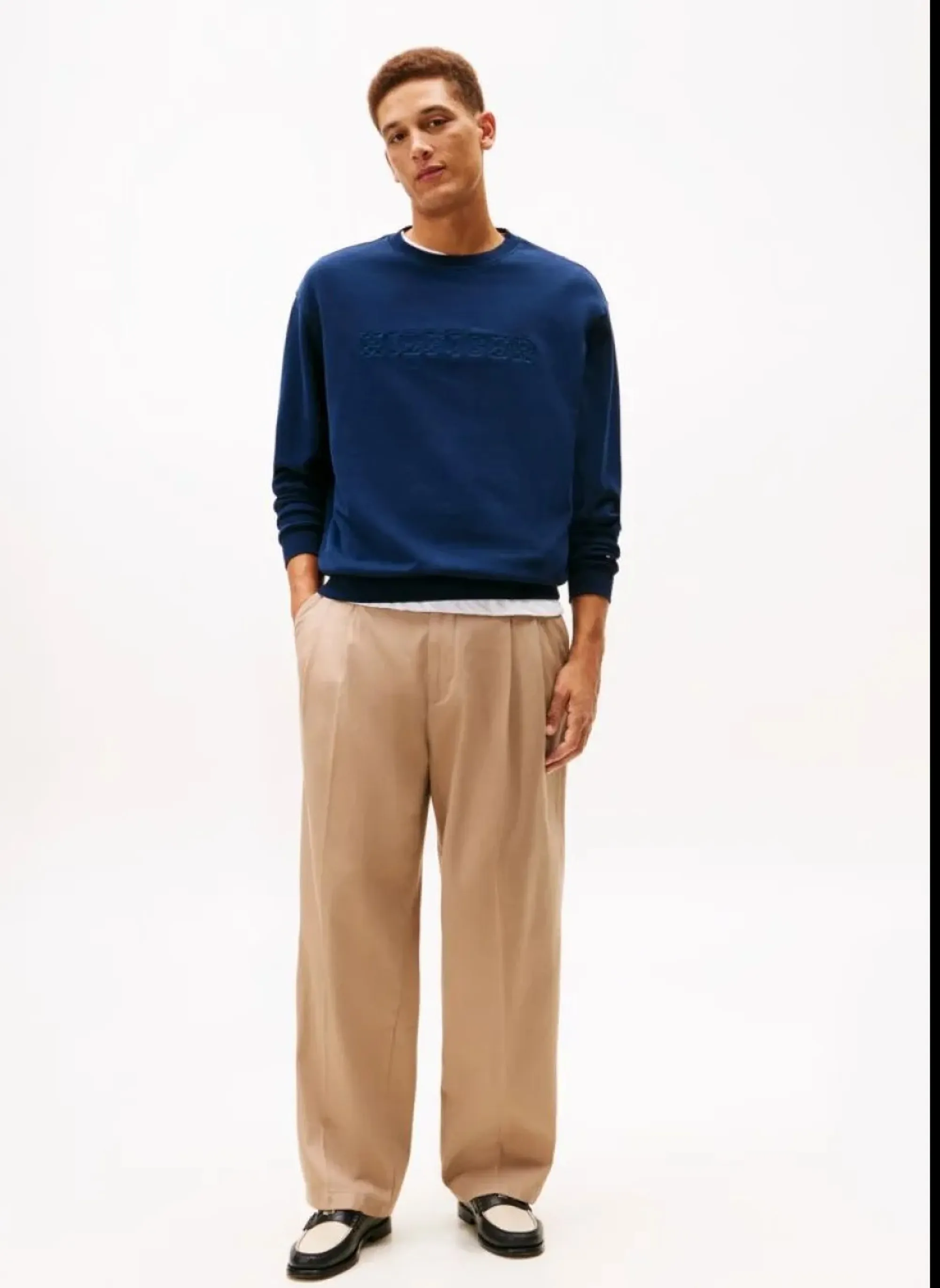 Tommy Hilfiger B'Logo Sweatshirt' Blue Mw0Mw41757 169848