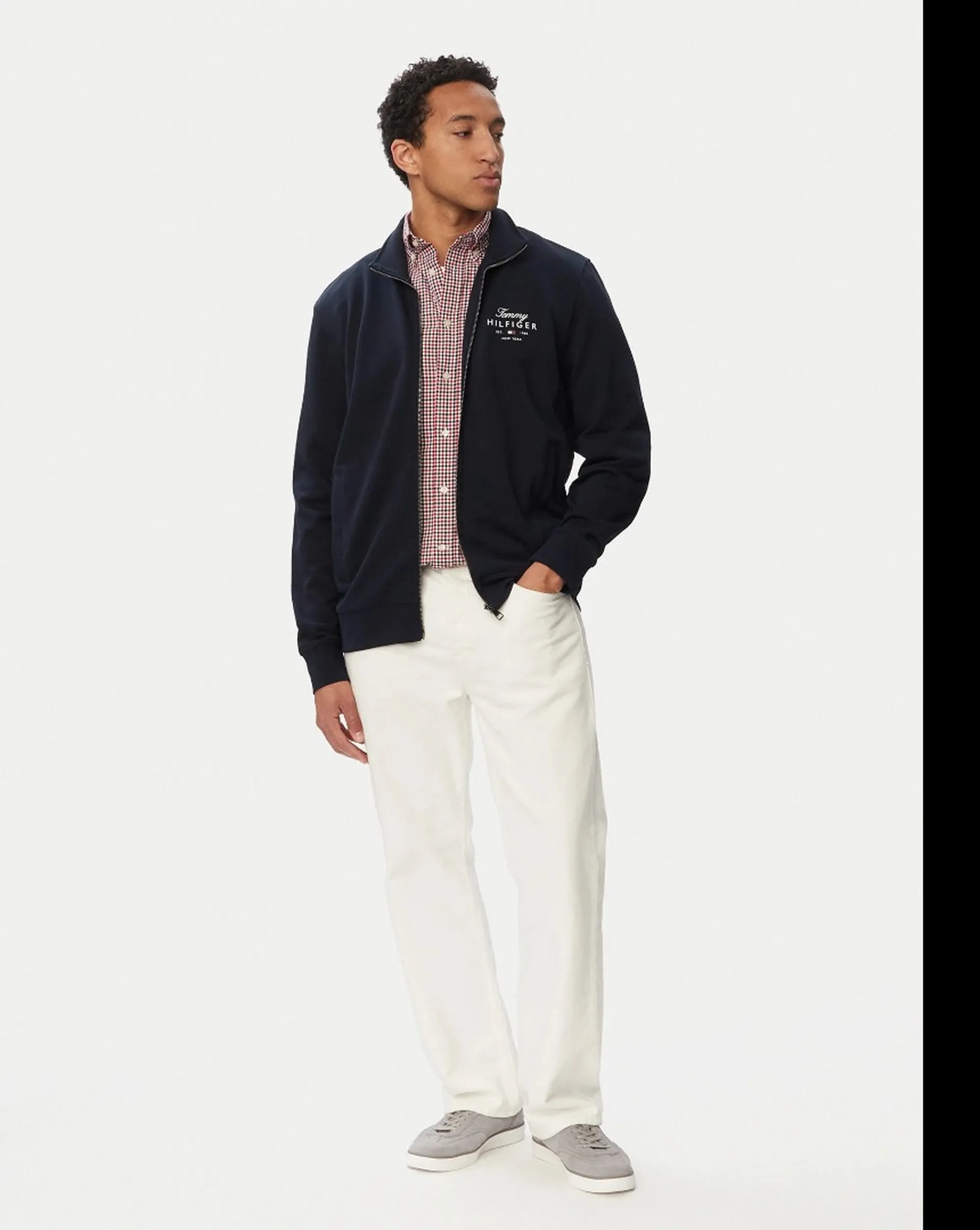 Tommy Hilfiger B' Stack Sweatshirt' Dark Blue Mw0Mw43219 184310