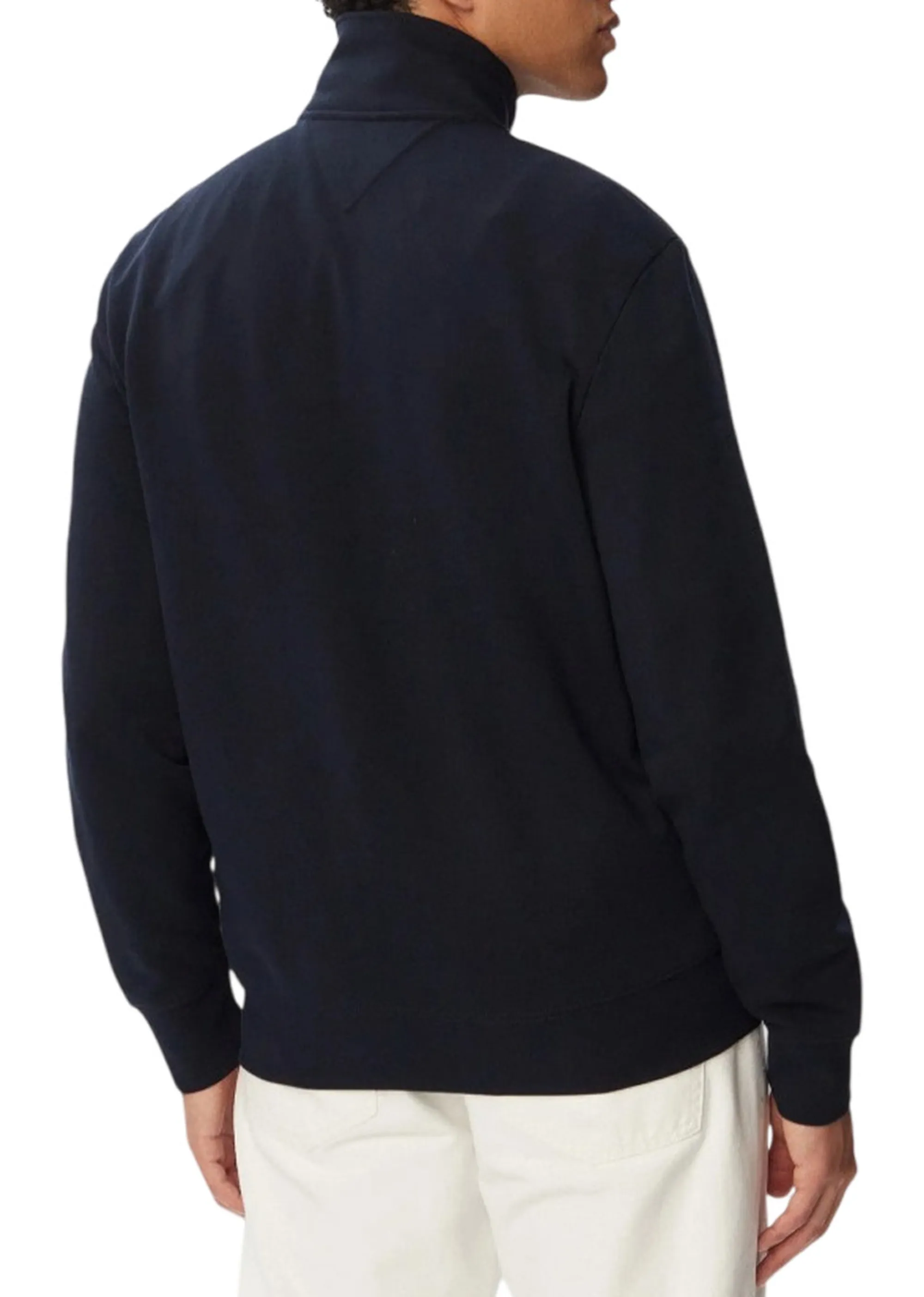 Tommy Hilfiger Felpa  Stack Blu Scuro Mw0Mw43219 184765