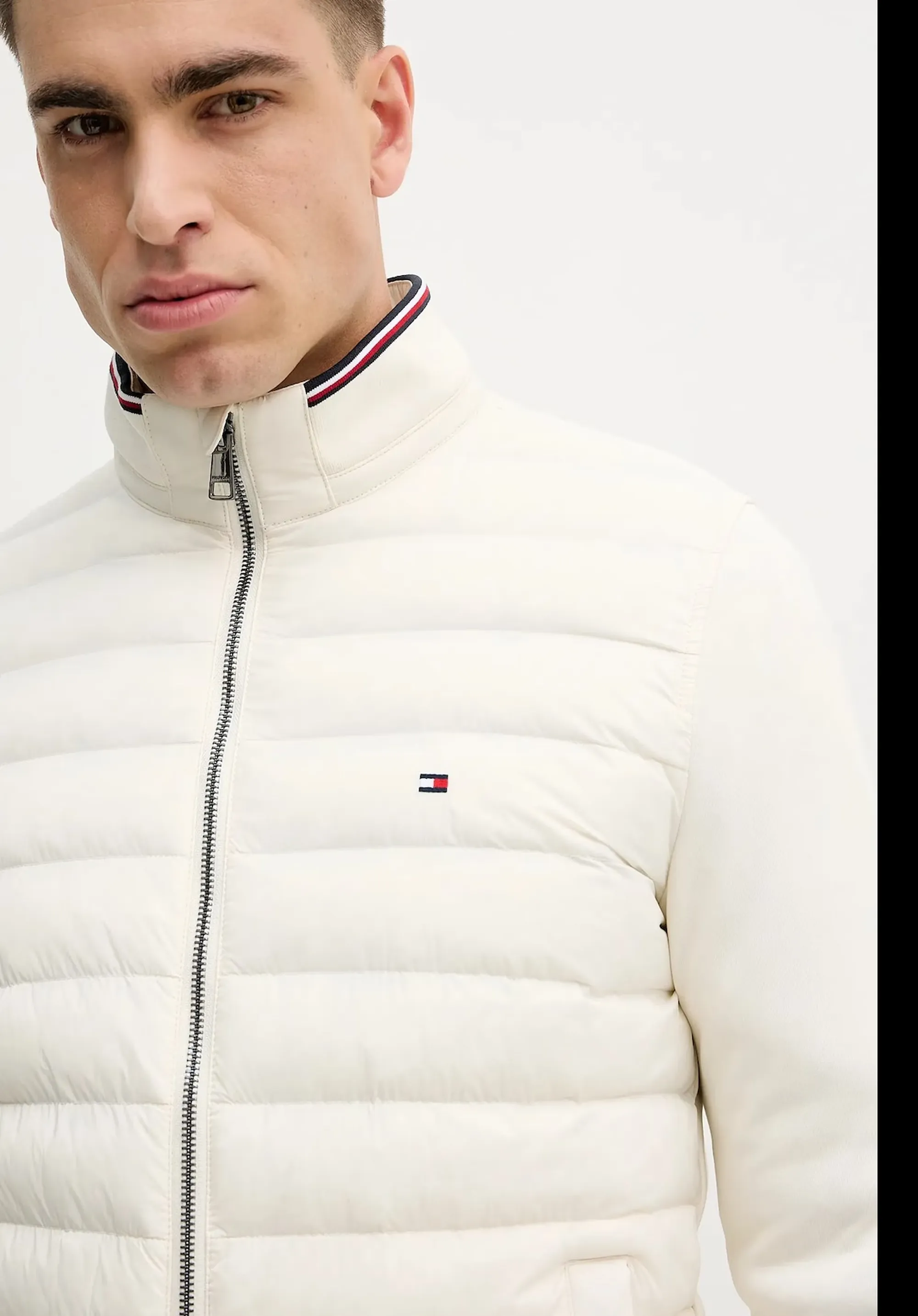 Tommy Hilfiger Giubbino Avorio Mw0Mw41329 169827