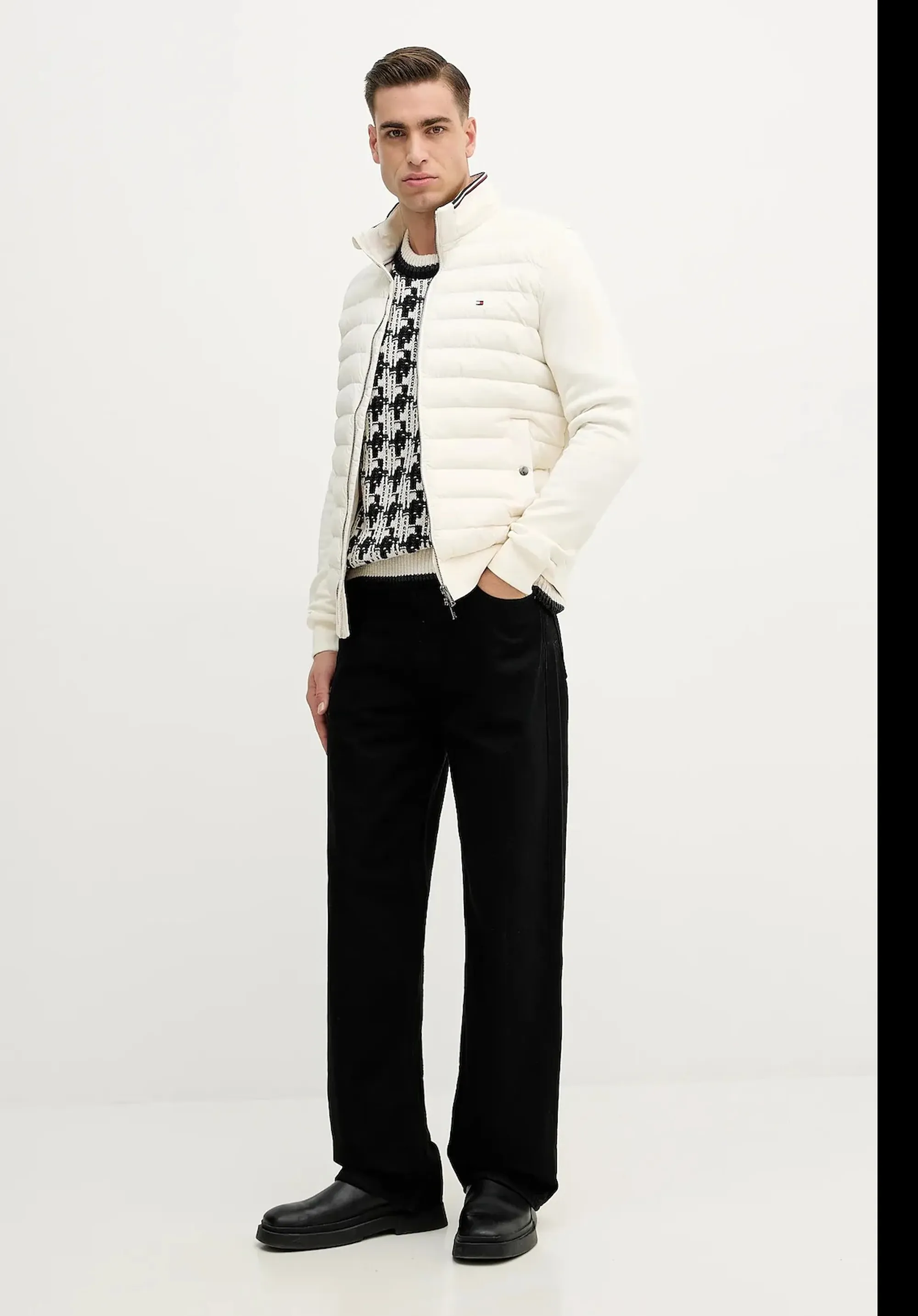 Tommy Hilfiger Giubbino Avorio Mw0Mw41329 169828