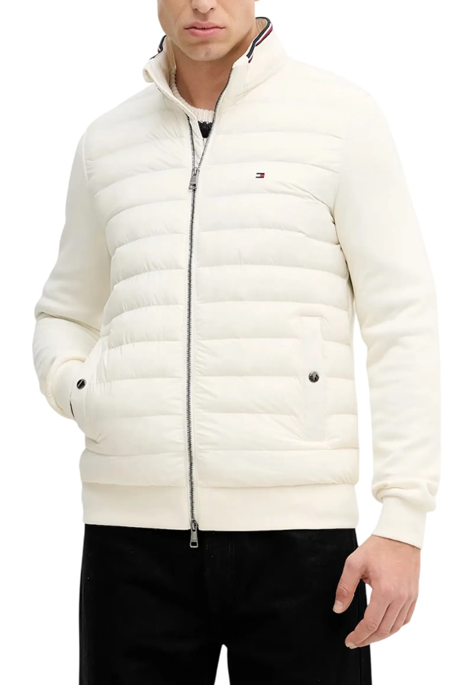 Tommy Hilfiger Giubbino Avorio Mw0Mw41329 170277