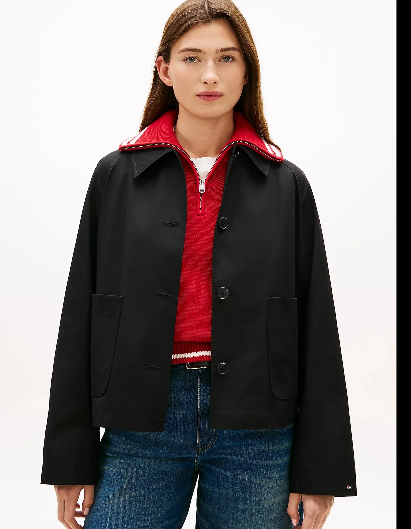 Tommy Hilfiger Giubbino Idrolepellente Nero Ww0Ww49585 169681