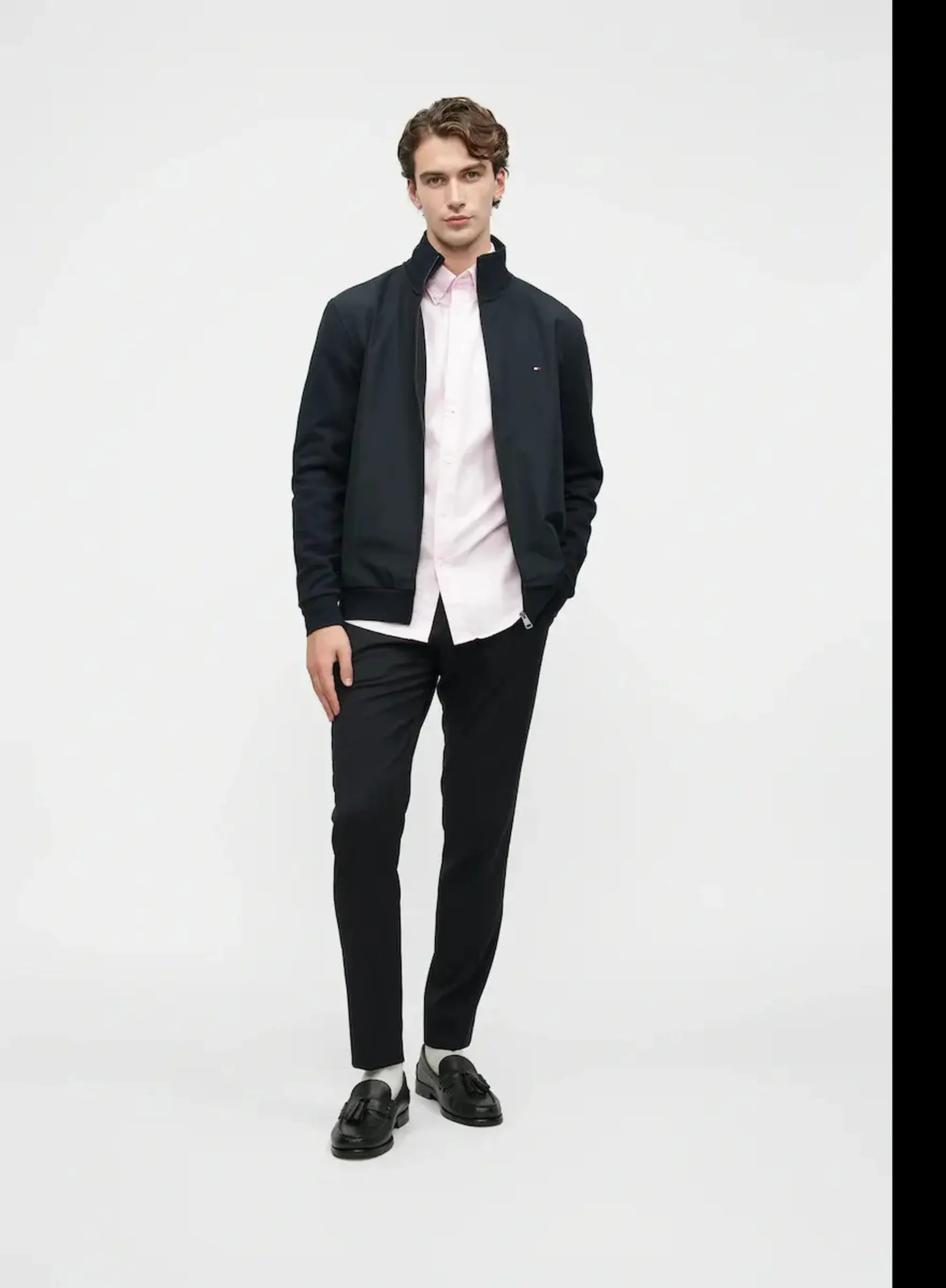 Tommy Hilfiger B'Technical Knit Jacket' Blue Mw0Mw41758 169553