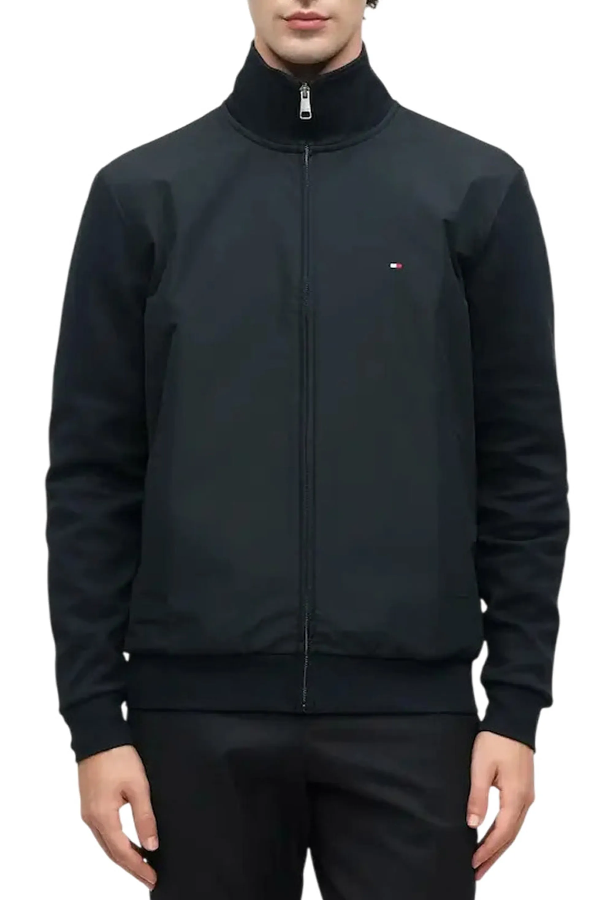 Tommy Hilfiger B'Technical Knit Jacket' Blue Mw0Mw41758 170091