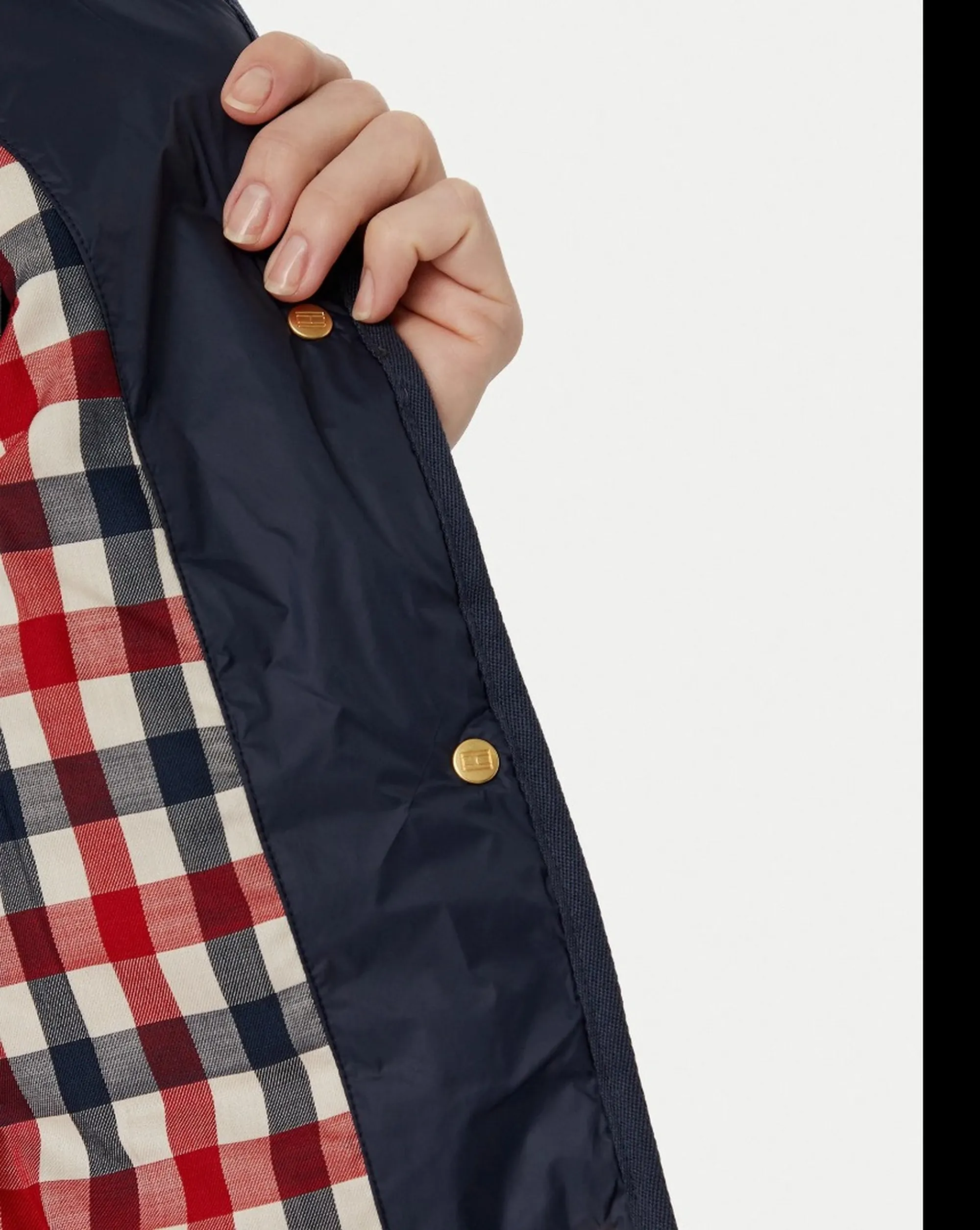 Tommy Hilfiger B'Padded Slim Quilt Jacket' Dark Blue Ww0Ww50936 184296