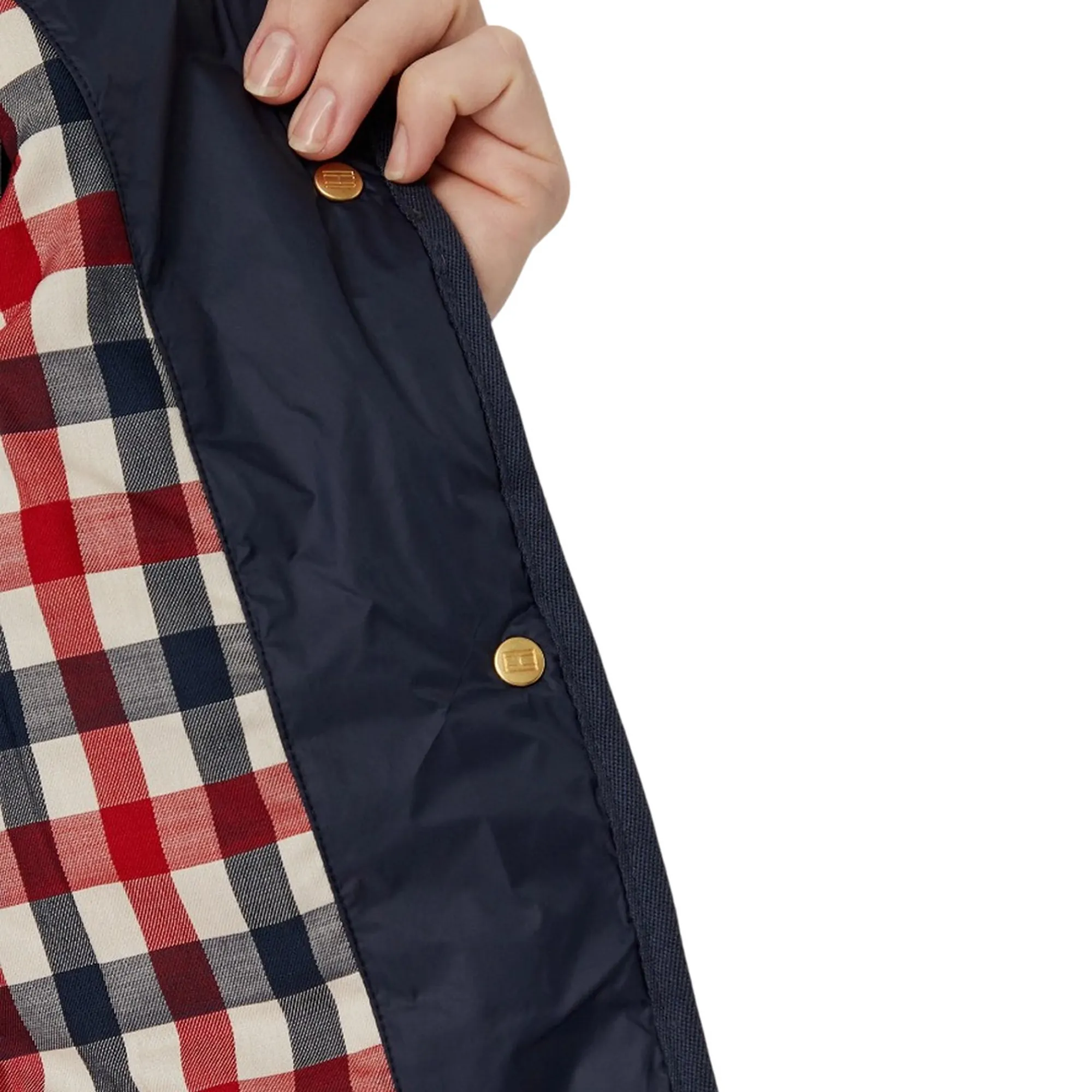 Tommy Hilfiger Giubbino Padded Slim Quilt Blu Scuro Ww0Ww50936 184969