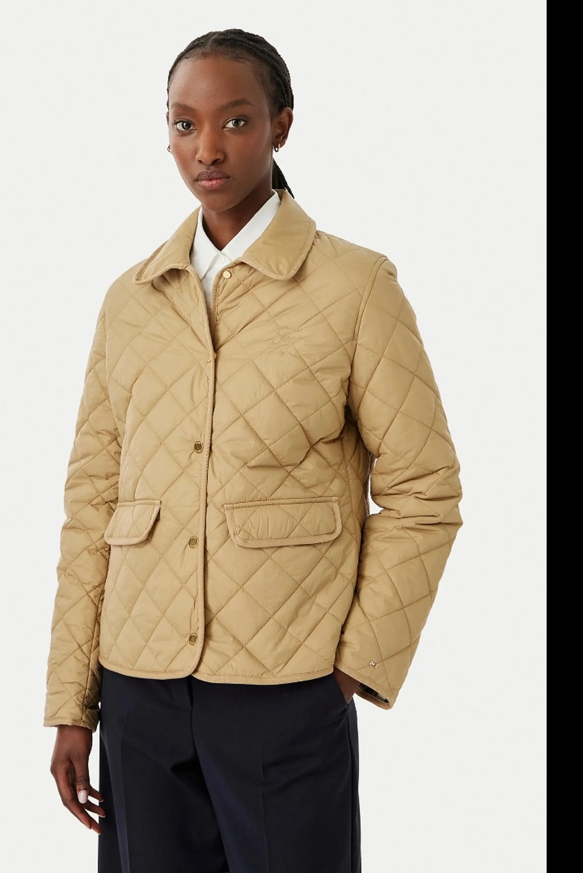 Tommy Hilfiger B'Padded Slim Quilt Jacket' Camel Ww0Ww50936 184291
