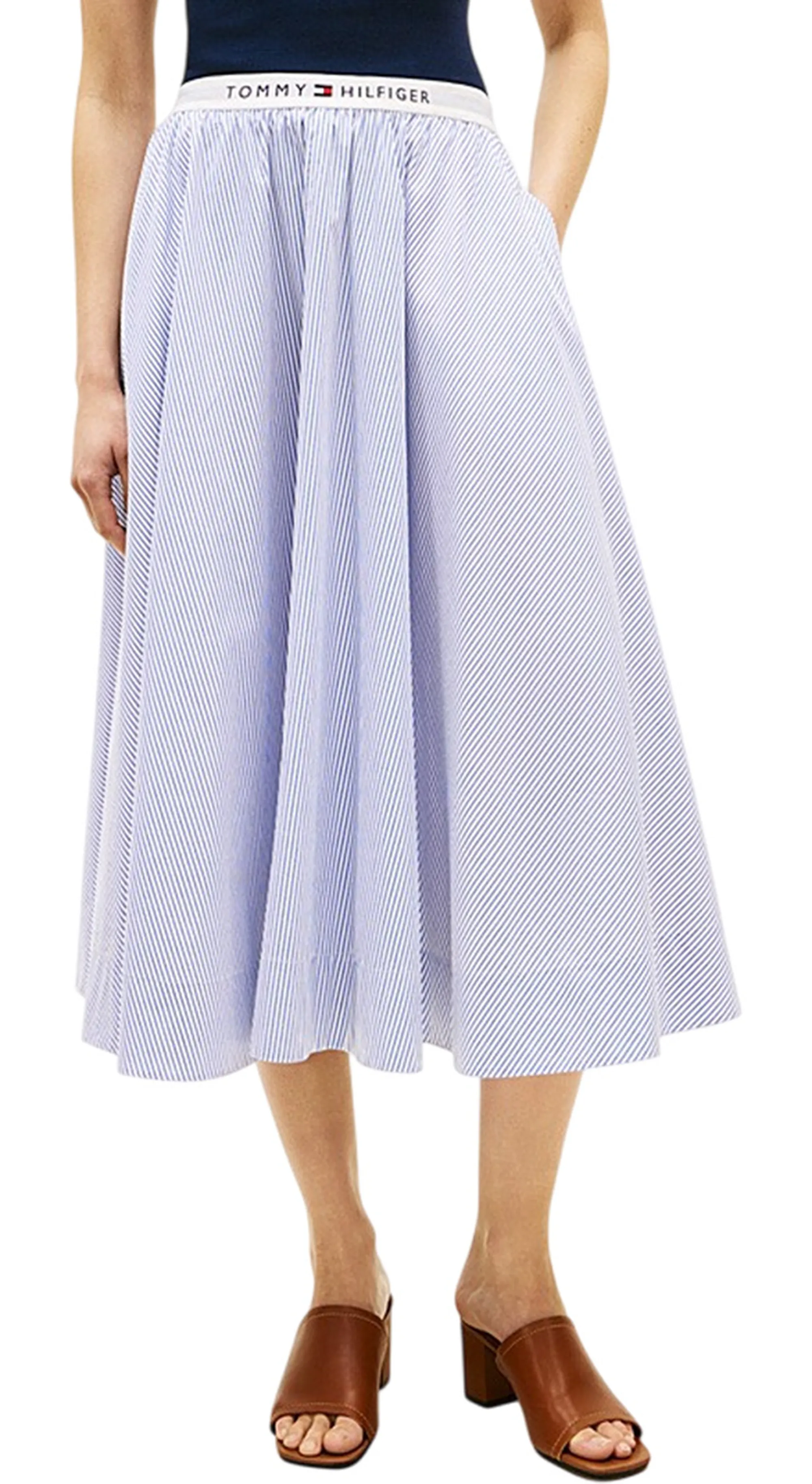 Tommy Hilfiger Gonna Bianco Ww0Ww48936 176686