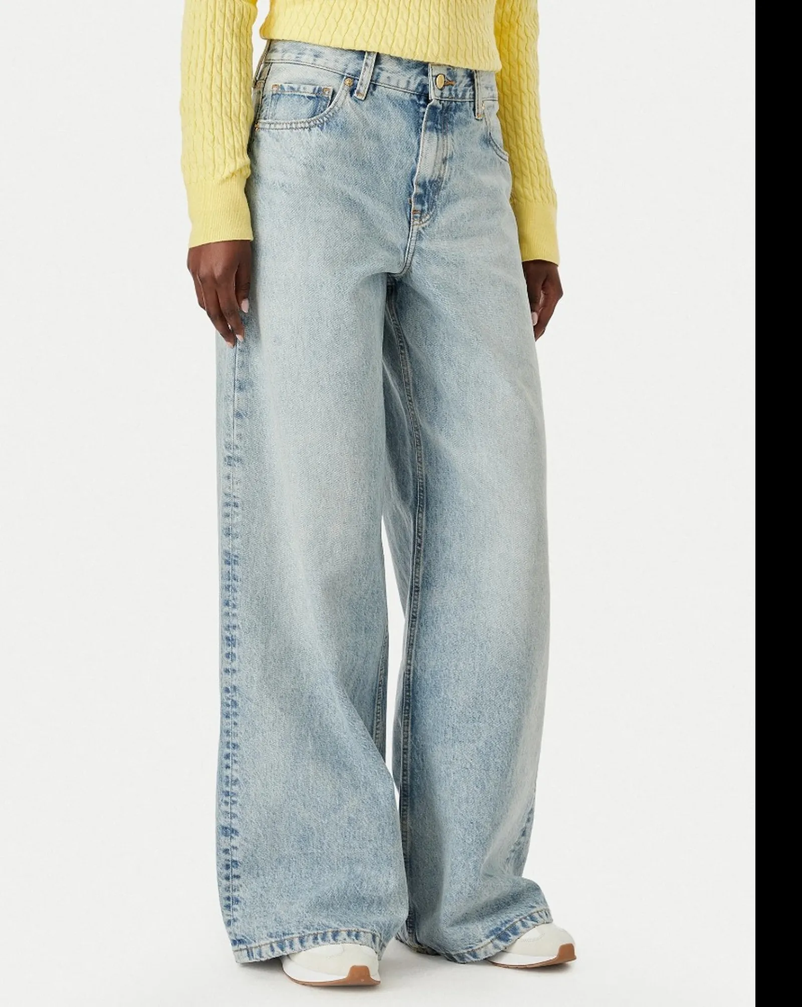 Tommy Hilfiger Jeans A Gamba Larga Denim Chiaro Ww0Ww51090 184237