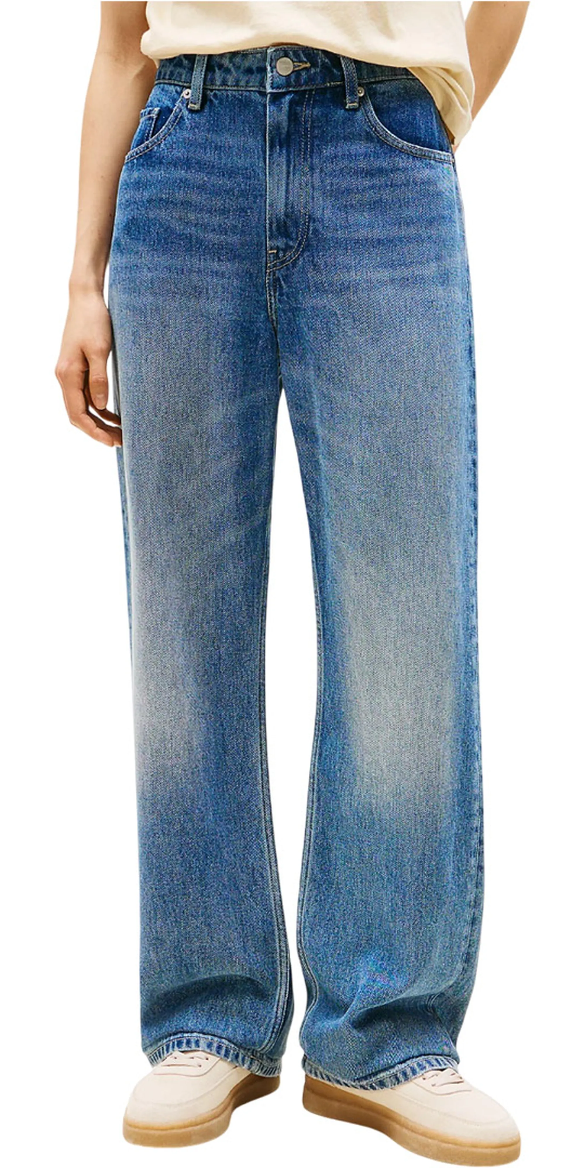 Tommy Hilfiger Jeans Largi A Vita Media Denim Ww0Ww47151 155359