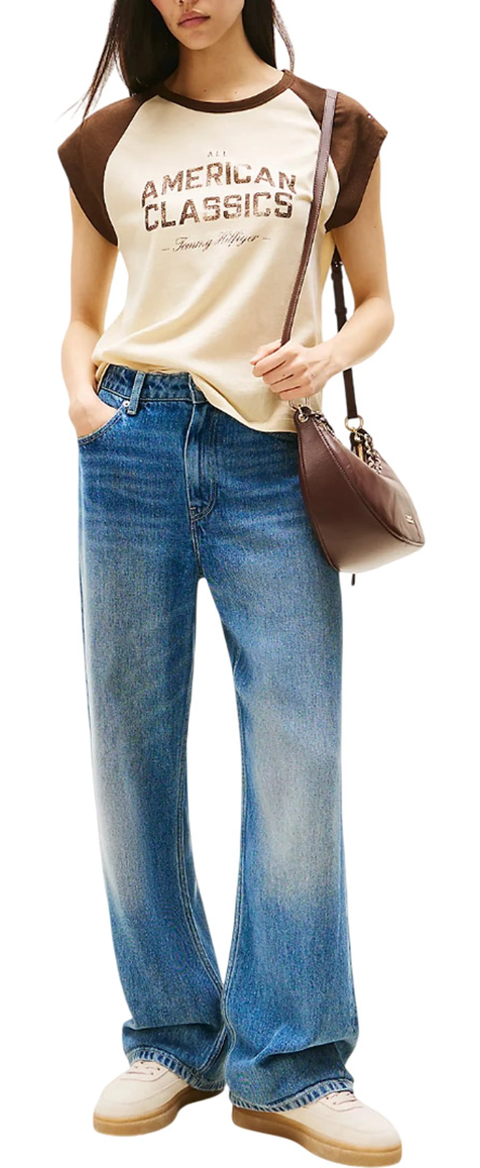 Tommy Hilfiger Jeans Largi A Vita Media Denim Ww0Ww47151 155361