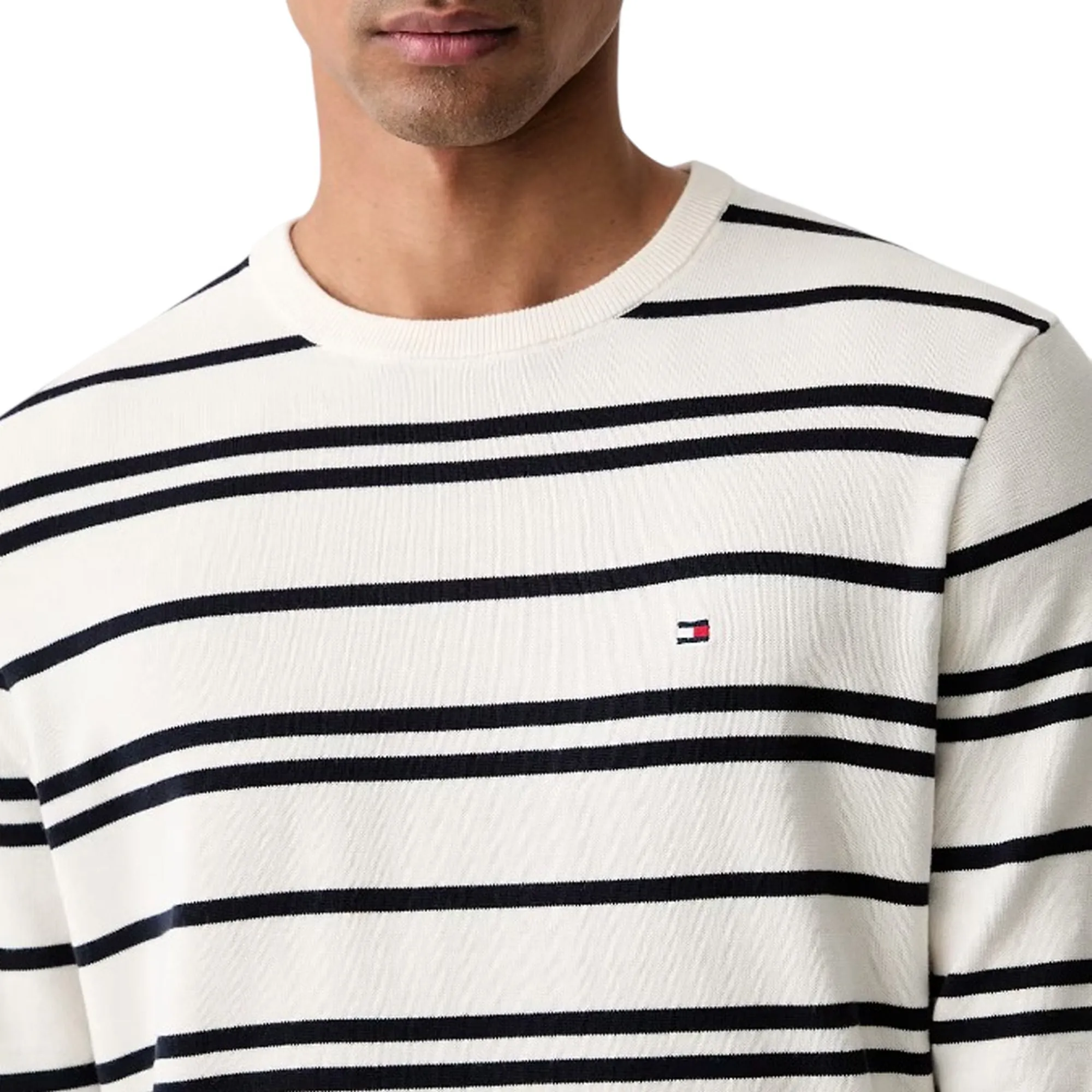 Tommy Hilfiger Maglia Avorio Mw0Mw39999 185203