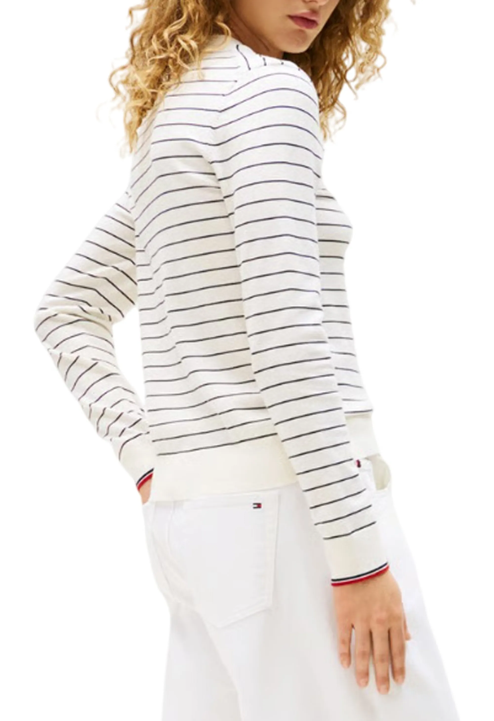 Tommy Hilfiger B'Sweater' Ivory Ww0Ww44984 155644