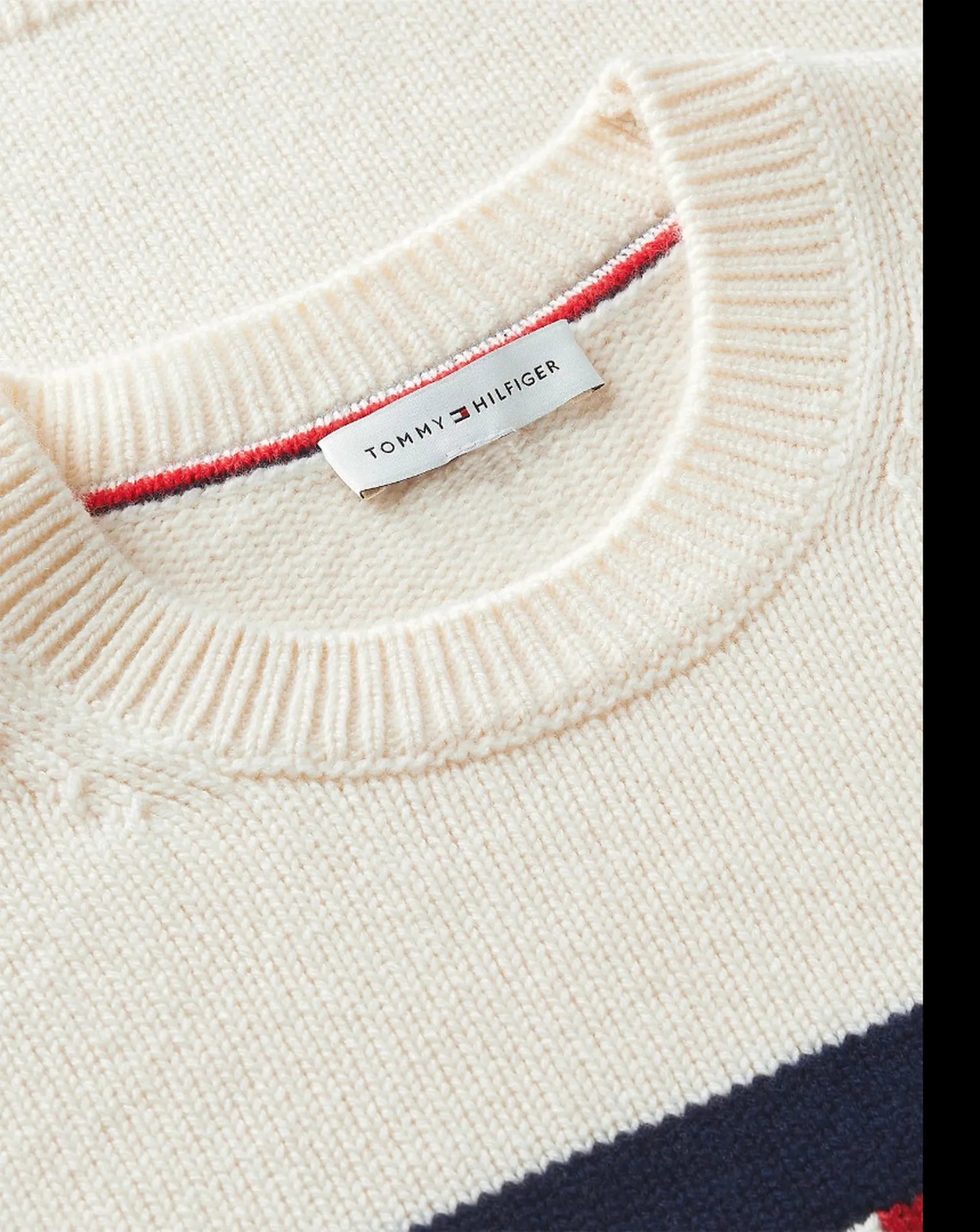 Tommy Hilfiger B'Sweater ' Ivory Ww0Ww51450 201479