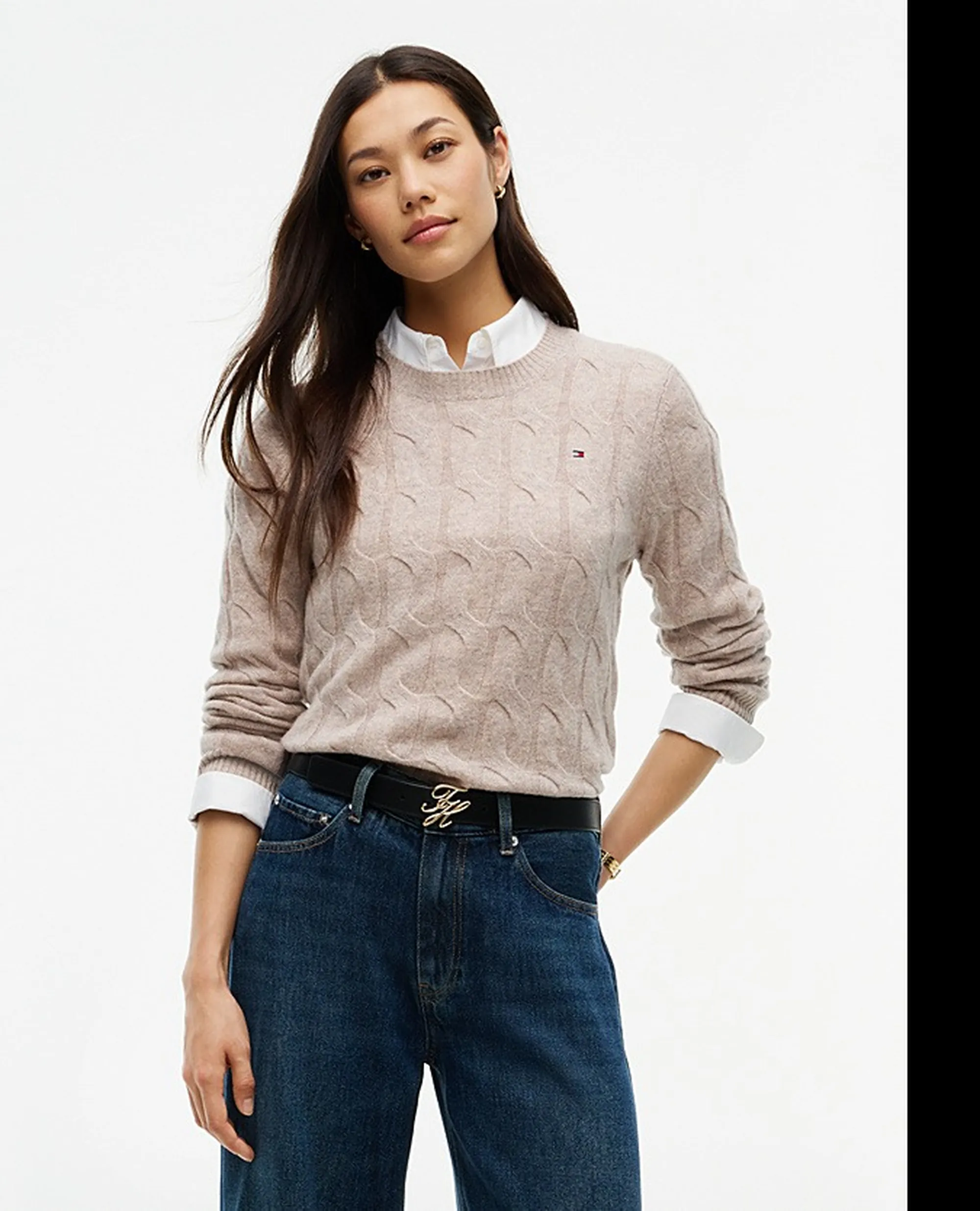 Tommy Hilfiger B'Sweater ' Beige Ww0Ww43586 201486