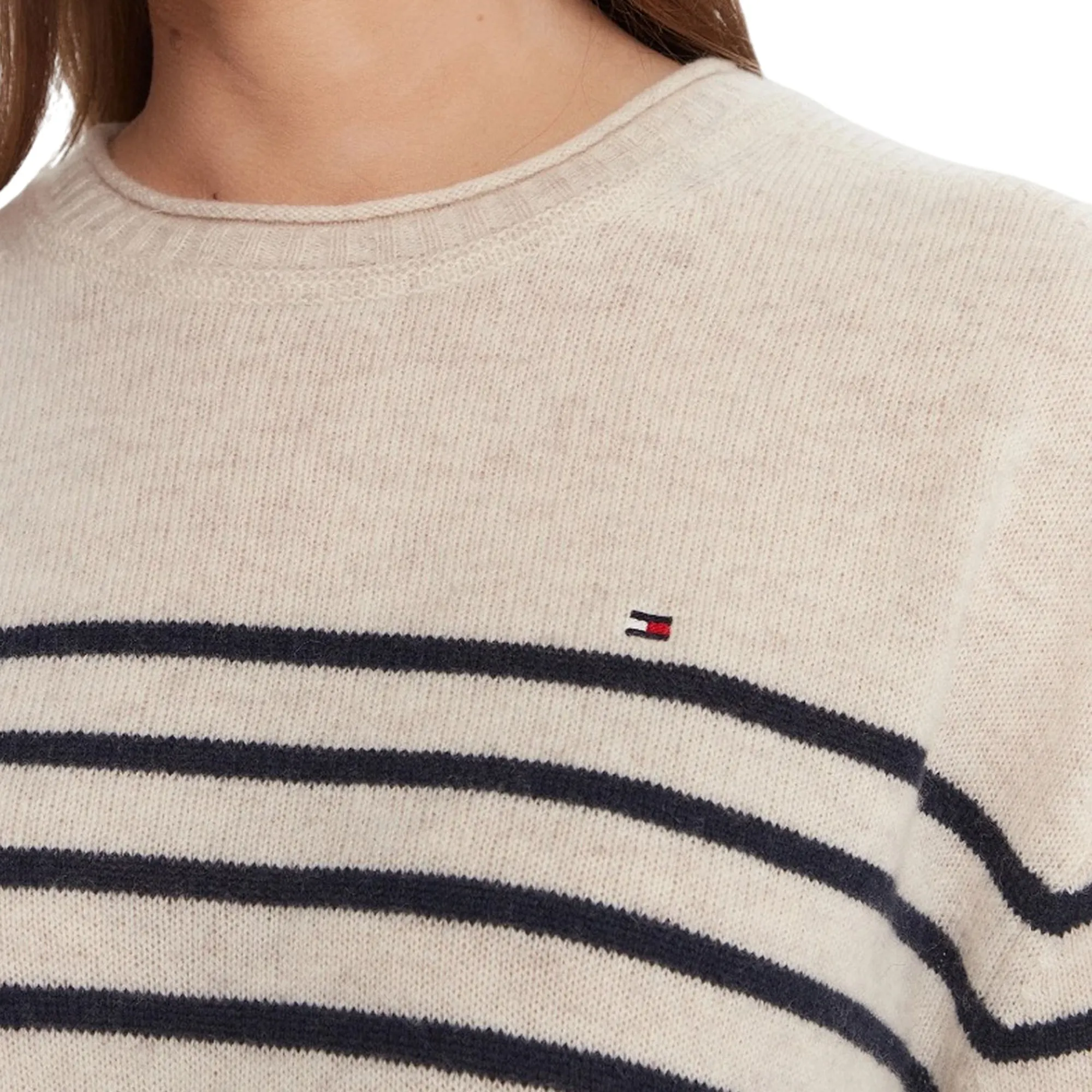 Tommy Hilfiger B'Sweater ' Beige Ww0Ww46438 164178