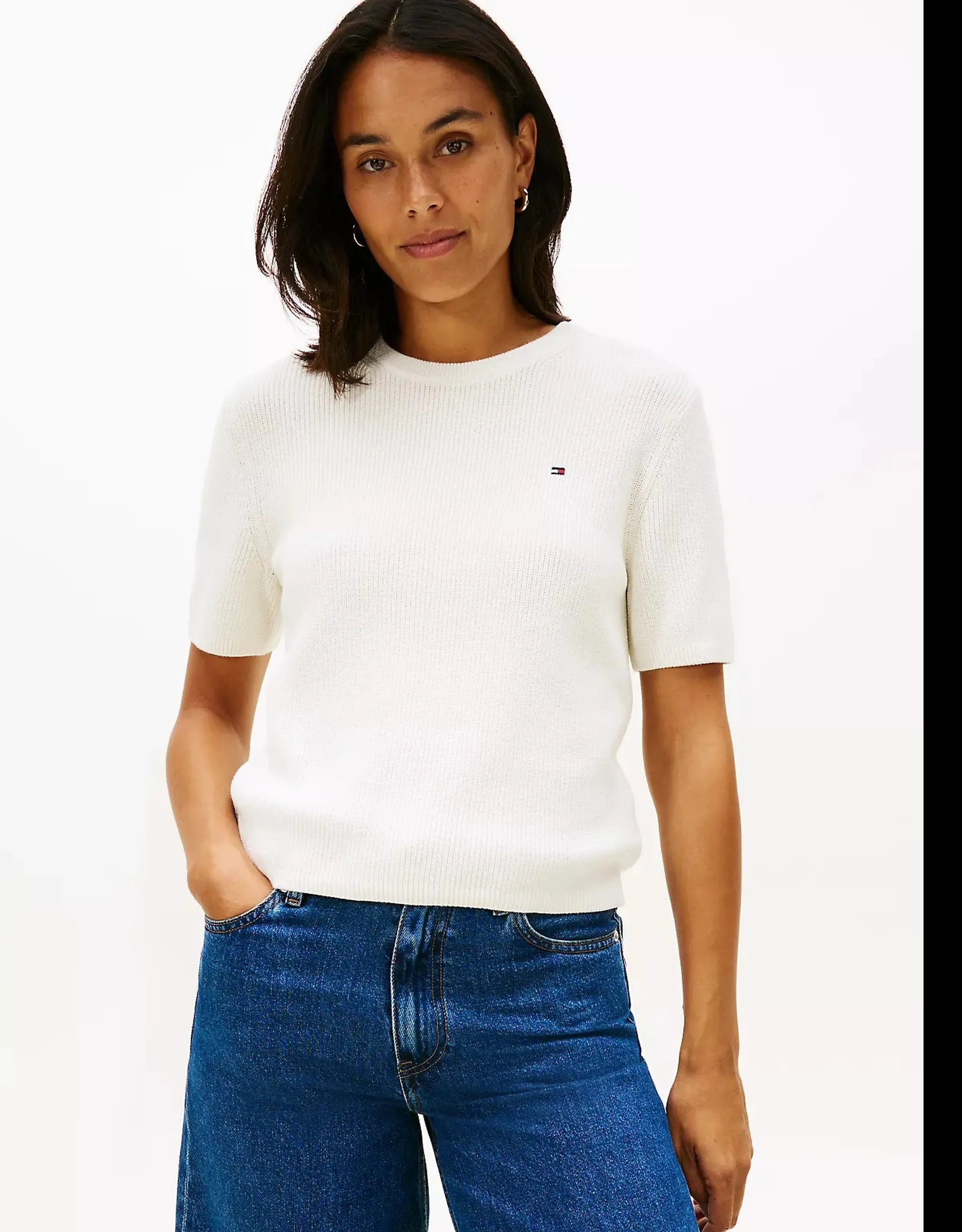 Tommy Hilfiger B'Sweater' White Ww0Ww48793 169709