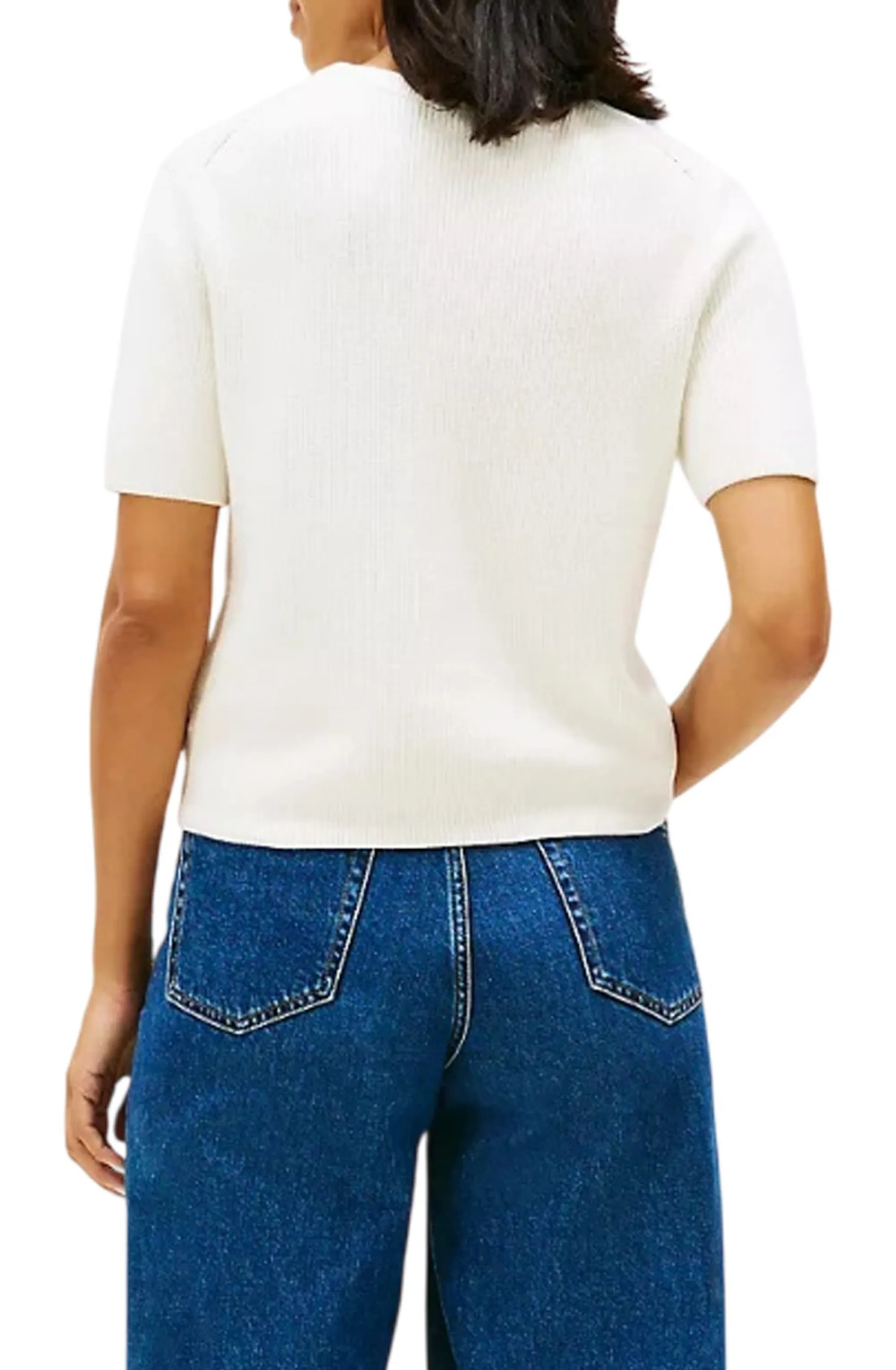 Tommy Hilfiger Maglia Bianco Ww0Ww48793 170360