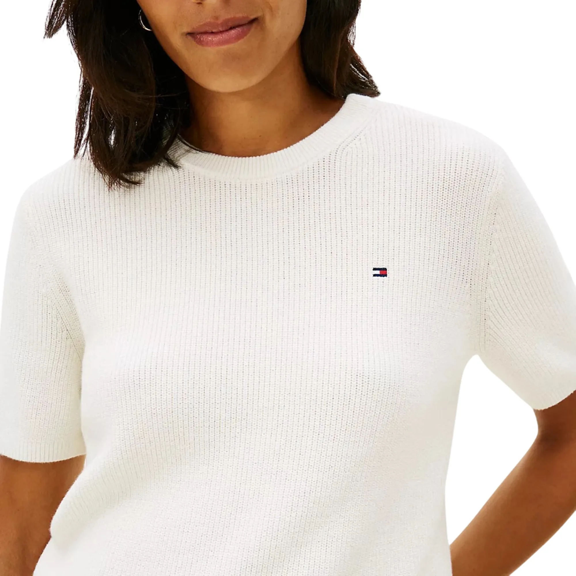 Tommy Hilfiger Maglia Bianco Ww0Ww48793 170364