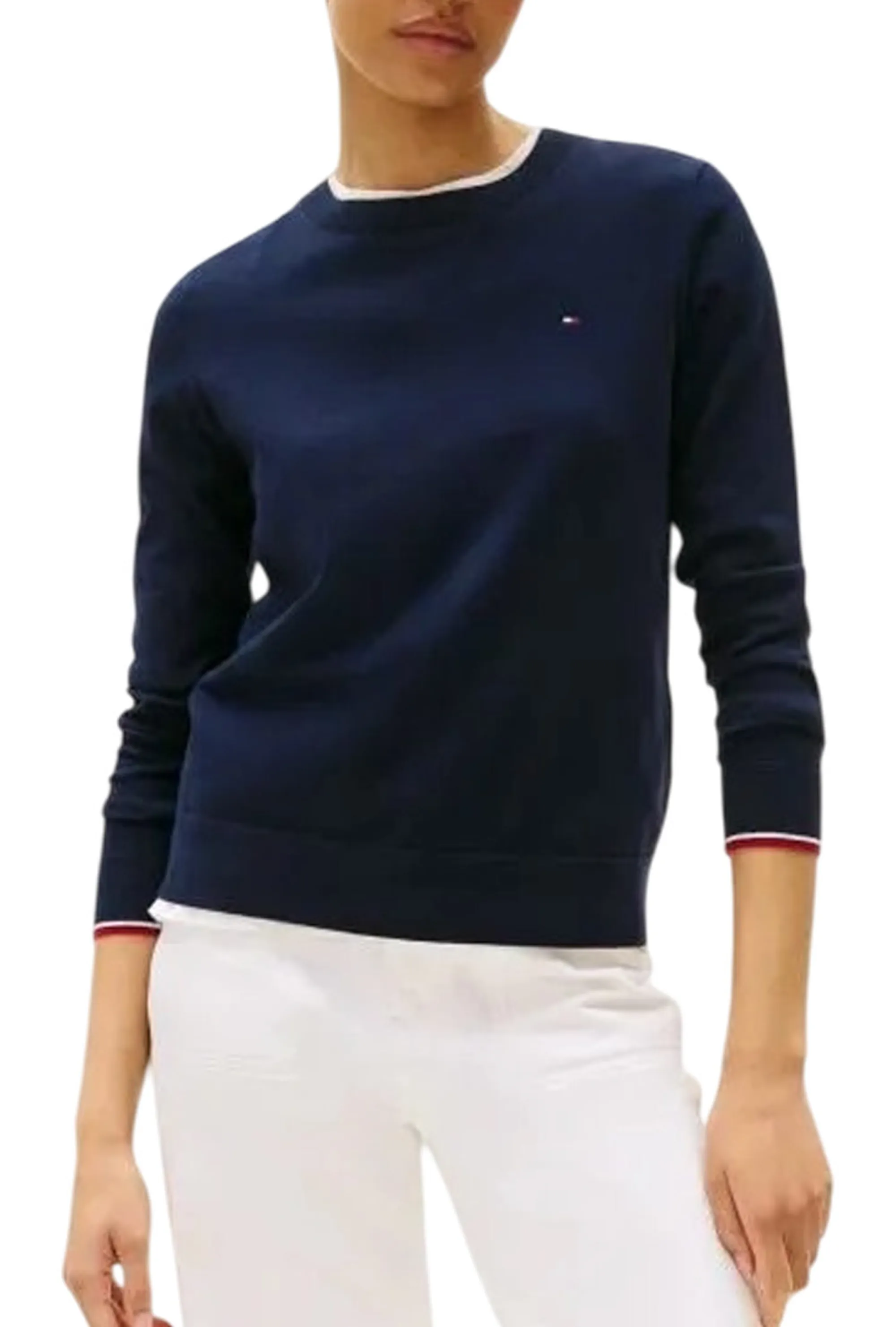 Tommy Hilfiger B'Sweater' Blue Ww0Ww44984 155647