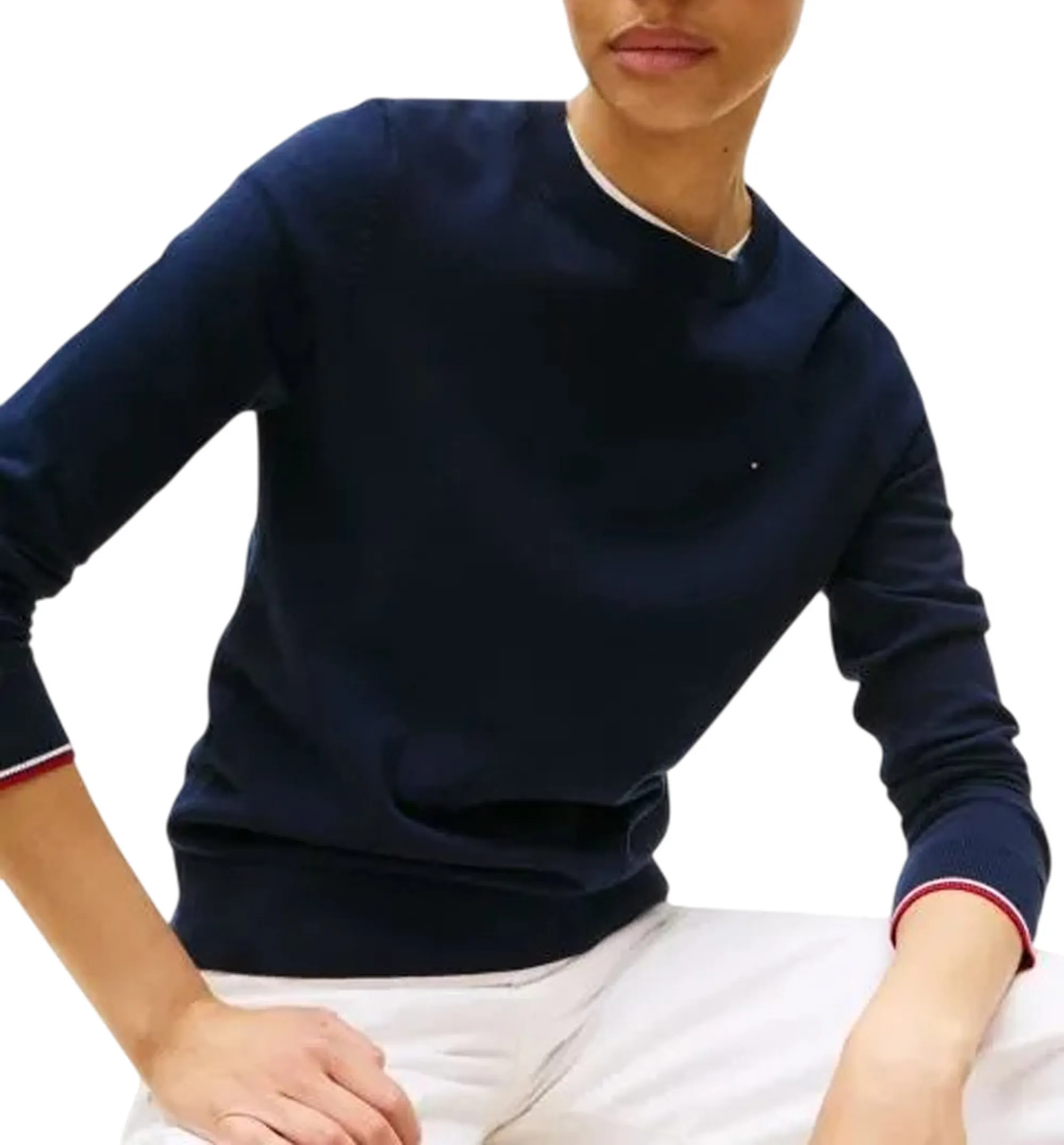 Tommy Hilfiger B'Sweater' Blue Ww0Ww44984 155666