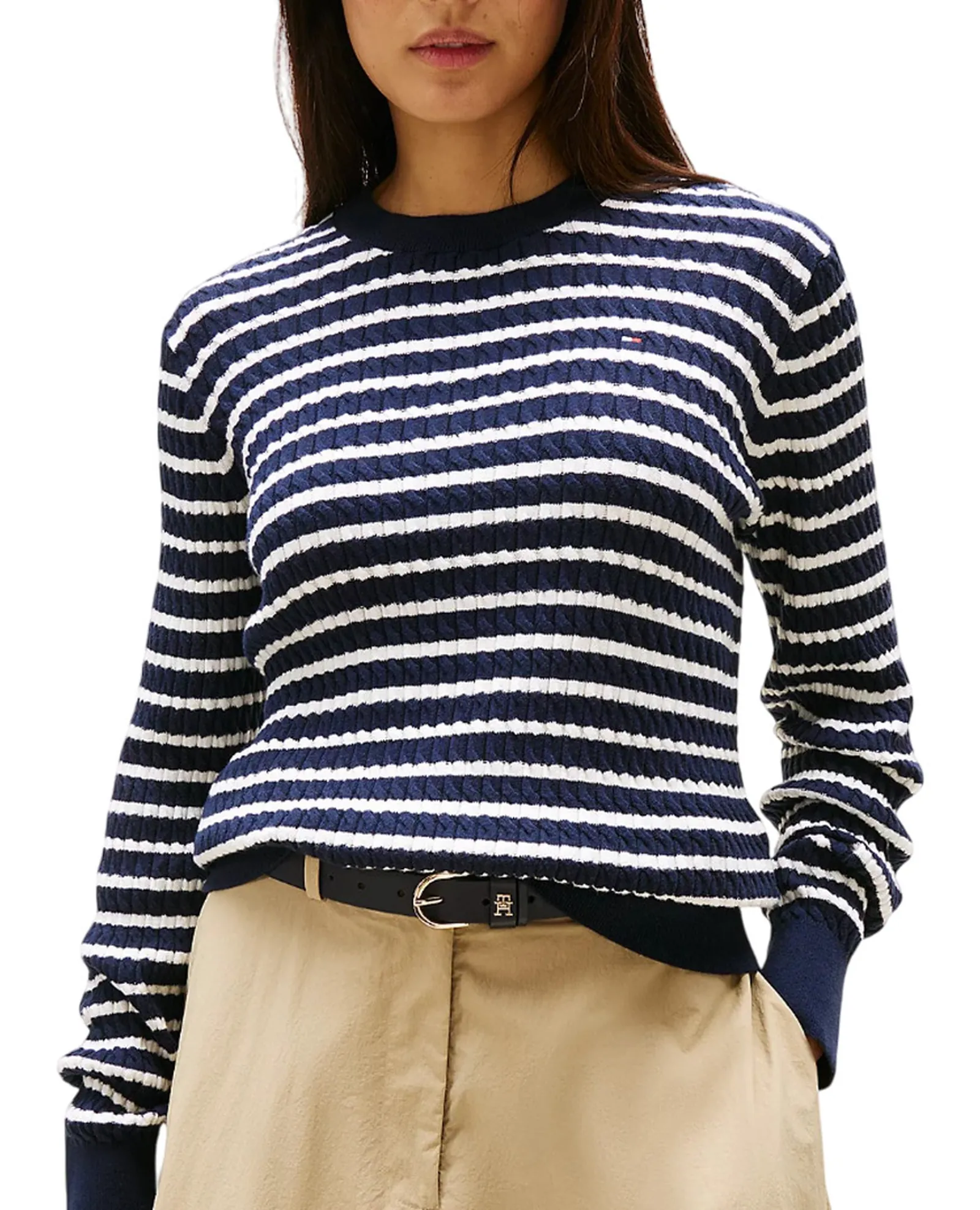 Tommy Hilfiger Maglia Blu Scuro Ww0Ww44993 155419