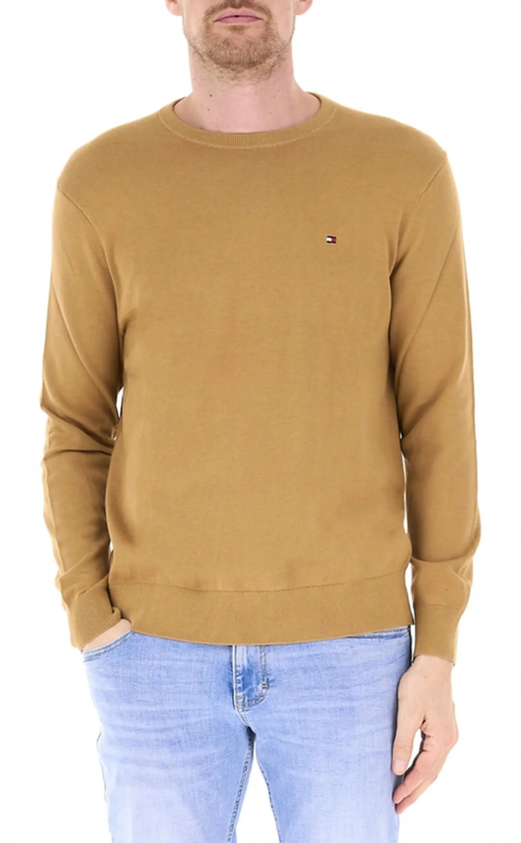 Tommy Hilfiger Maglia Cammello Mw0Mw39999 184383