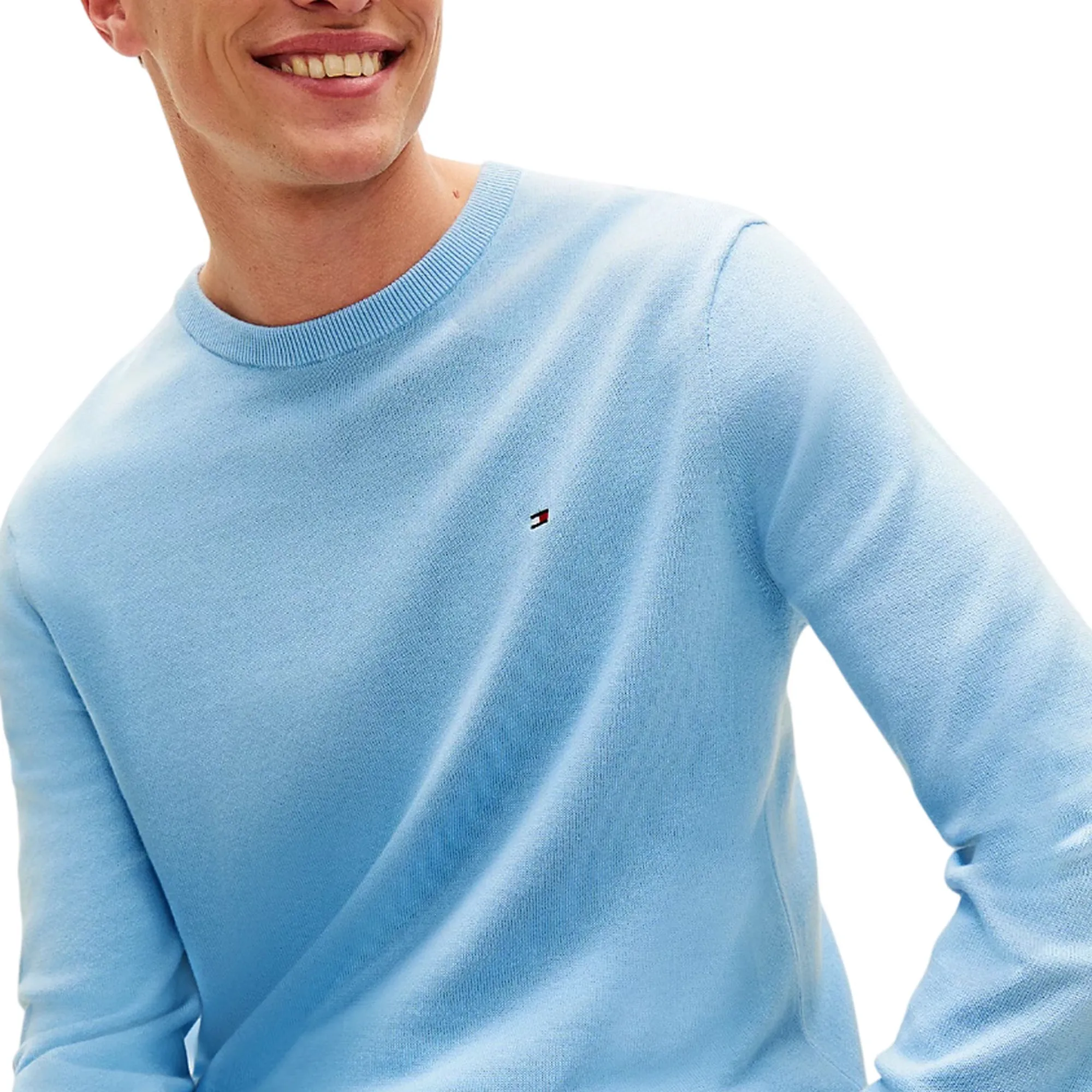 Tommy Hilfiger B'Sweater ' Light Blue Mw0Mw39999 170930