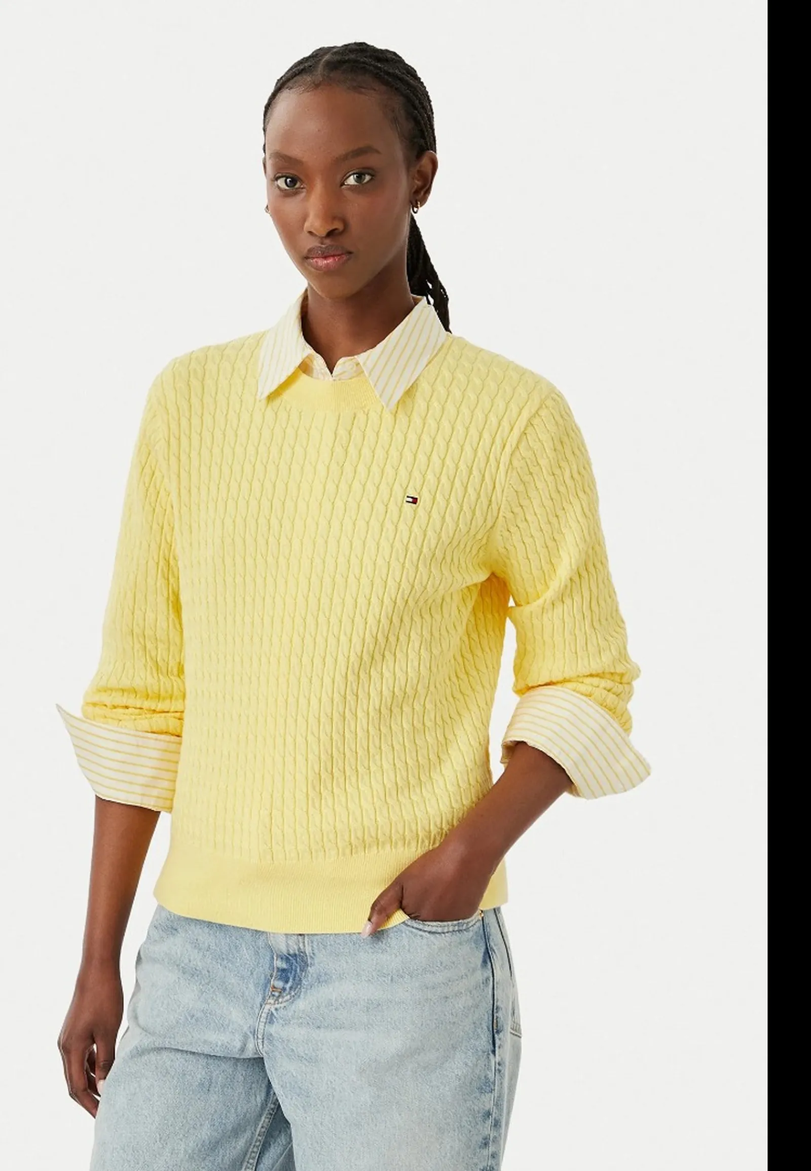 Tommy Hilfiger Maglia Giallo Ww0Ww44993 184254