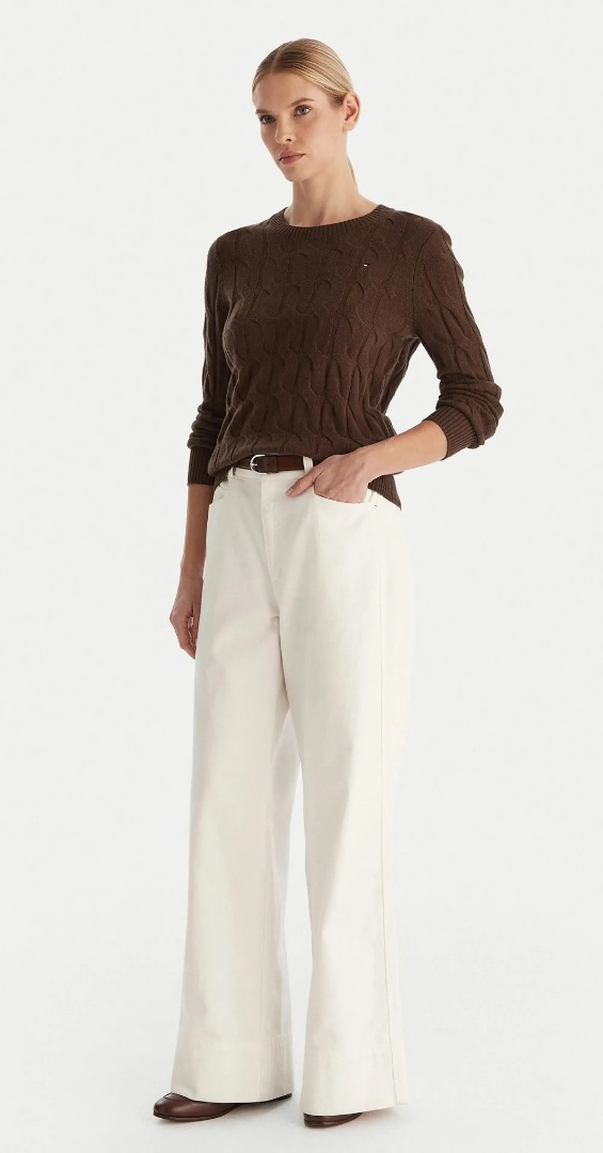 Tommy Hilfiger B'Sweater ' Brown Ww0Ww43586 201487