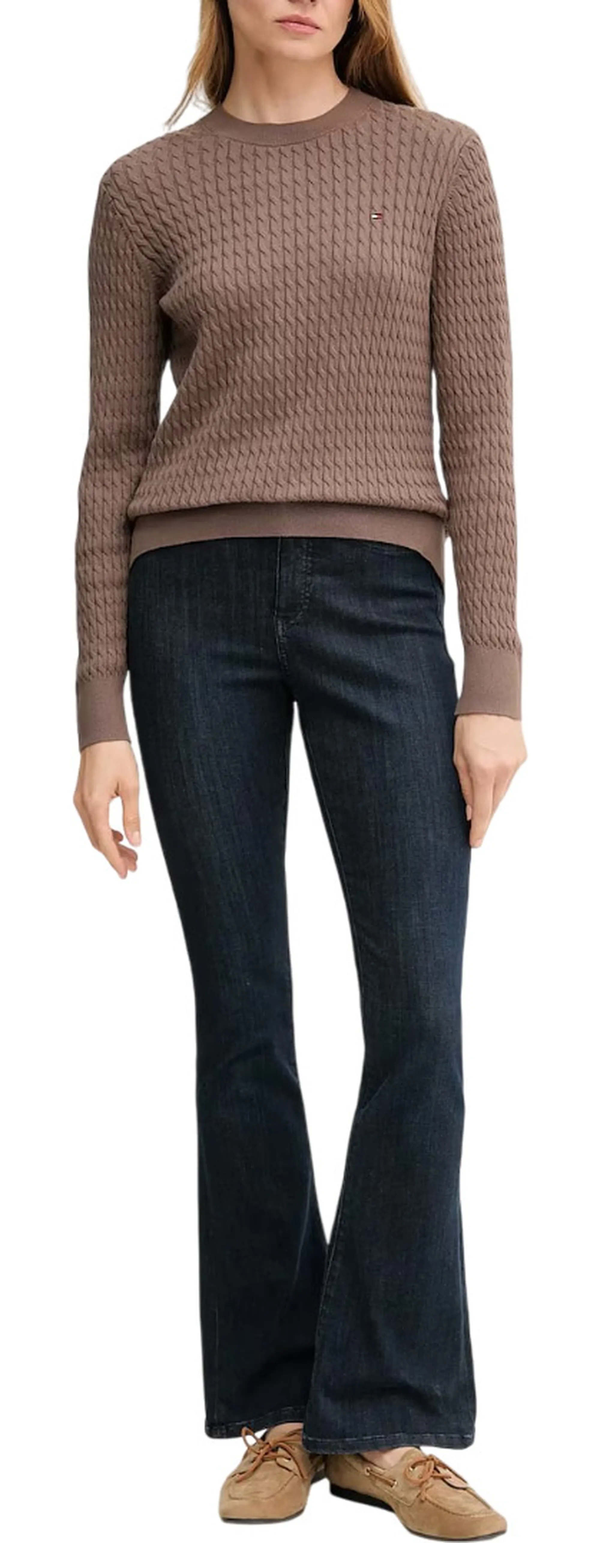Tommy Hilfiger B'Sweater' Brown Ww0Ww44993 155459