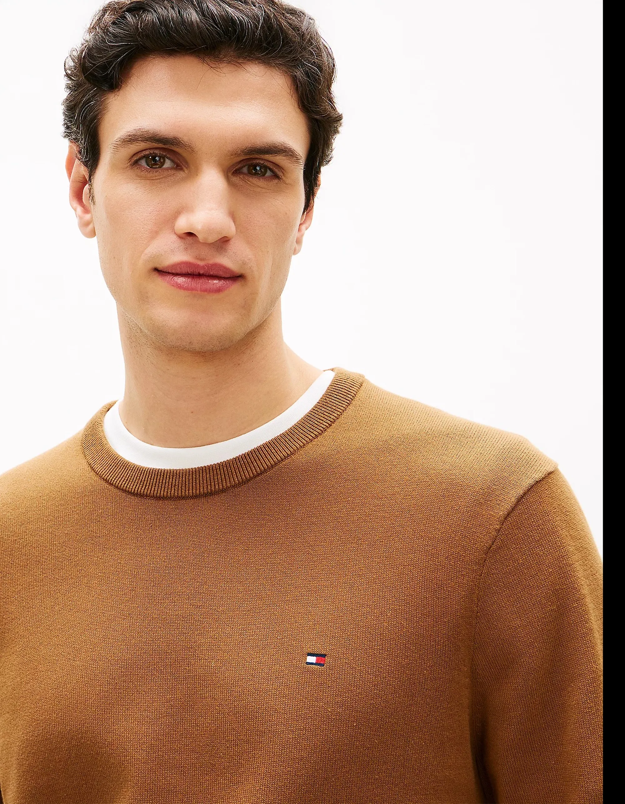 Tommy Hilfiger Maglia Marrone Chiaro Mw0Mw39999 169550