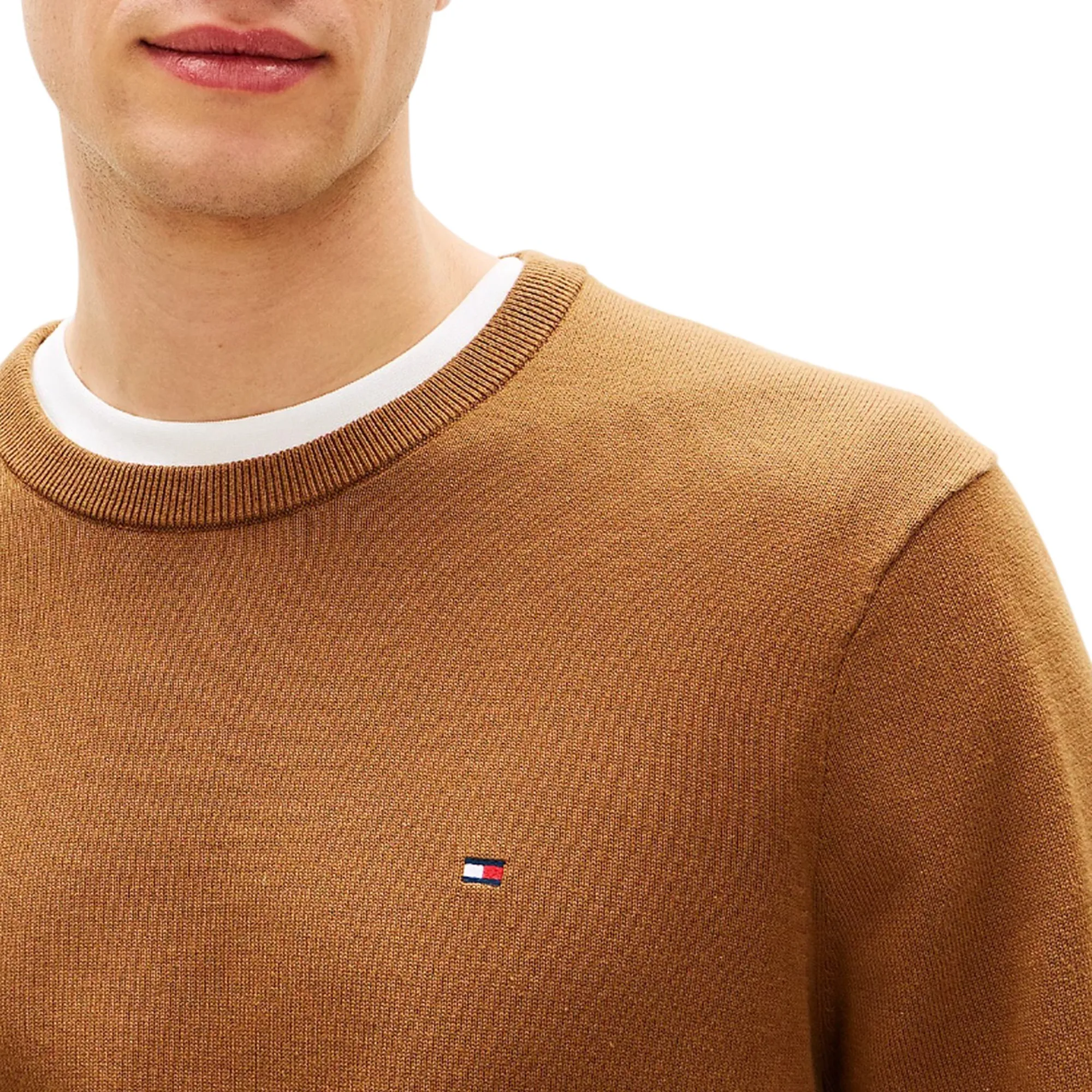 Tommy Hilfiger B'Sweater ' Light Brown Mw0Mw39999 170919