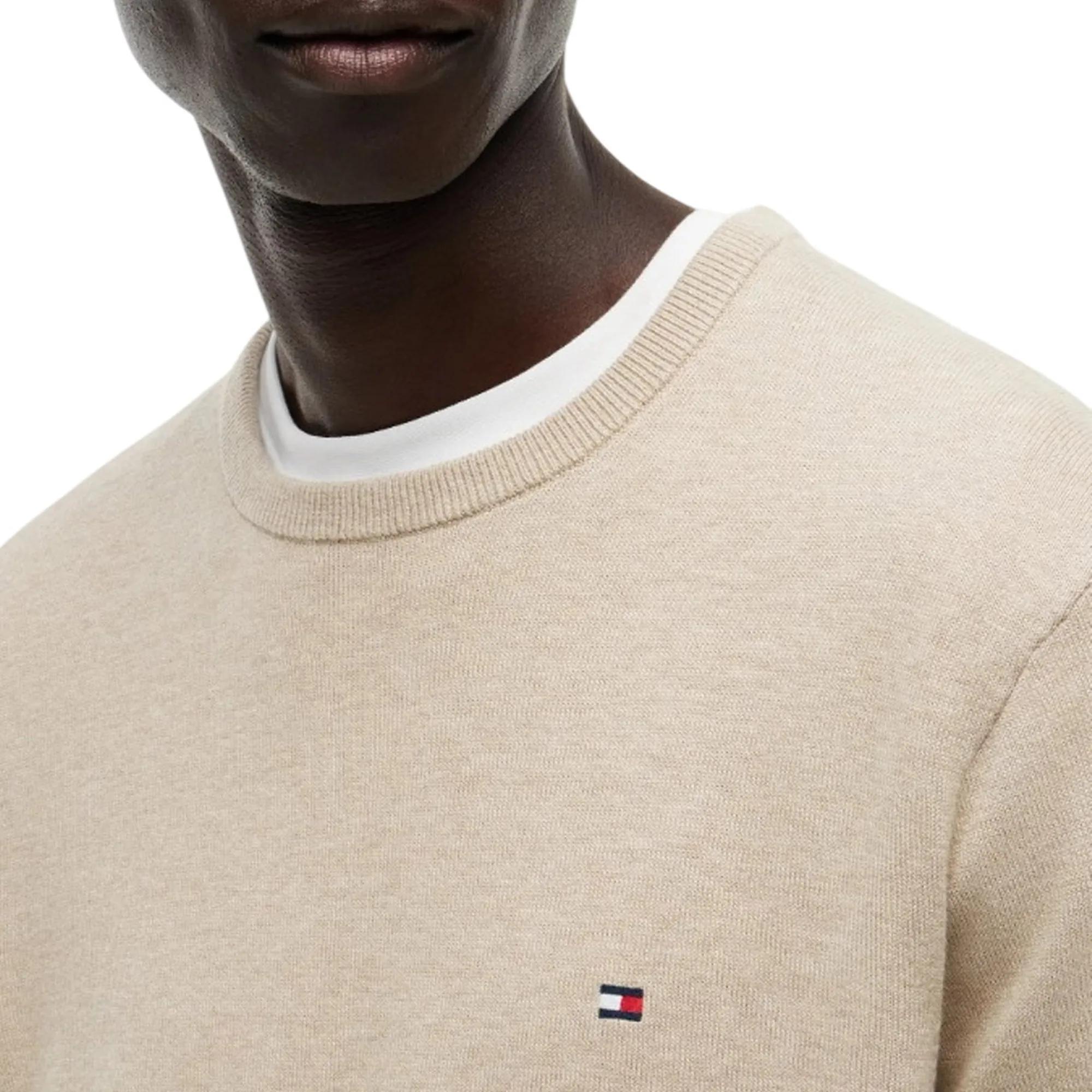 Tommy Hilfiger Maglia Sabbia Mw0Mw39999 185191