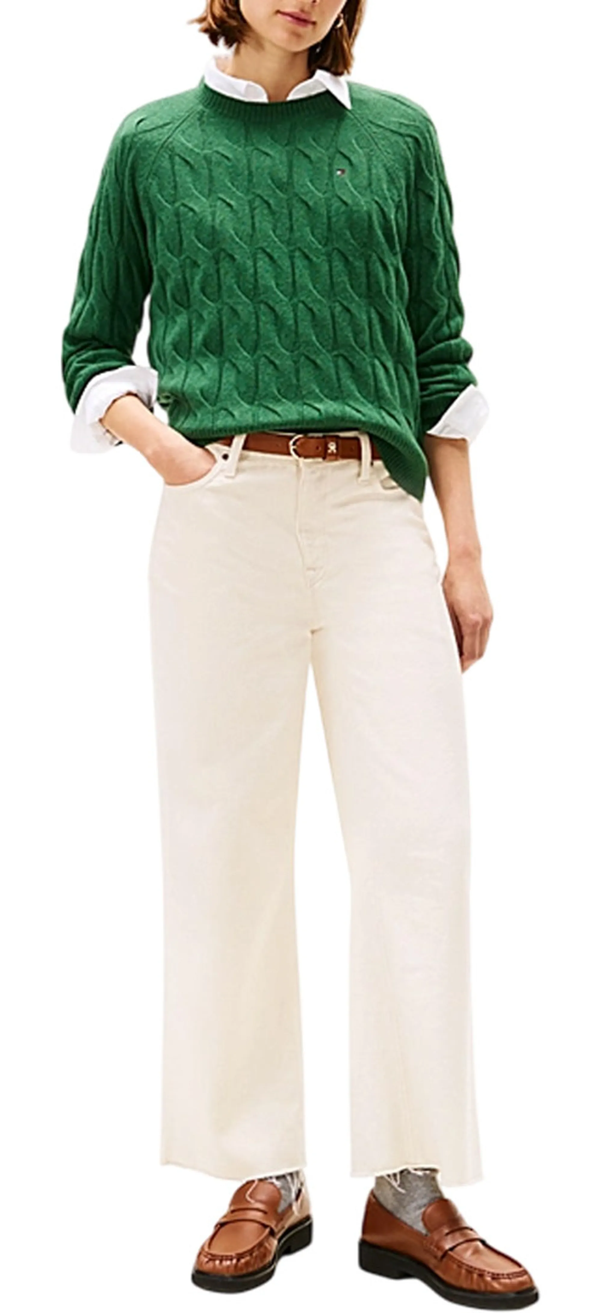 Tommy Hilfiger B'Sweater ' Green Ww0Ww48394 164211