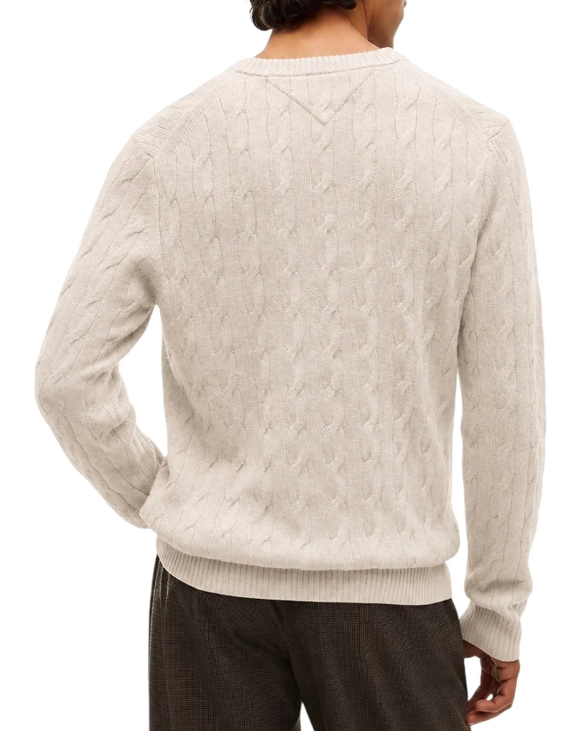 Tommy Hilfiger B'Pure Wool Sweater' Beige Mw0Mw40442 191682